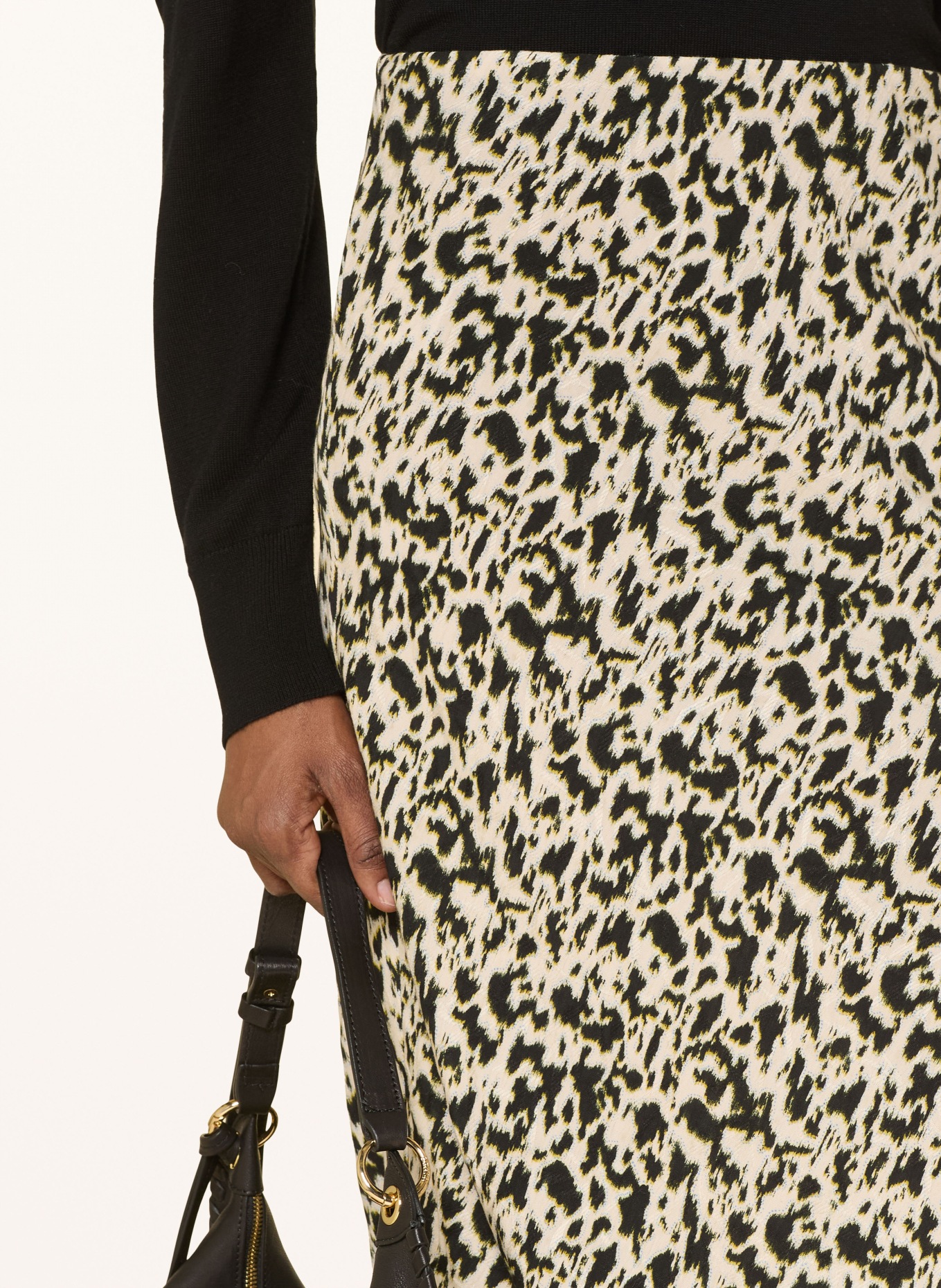 ba&sh Rock PAENA: ECRU / SCHWARZ