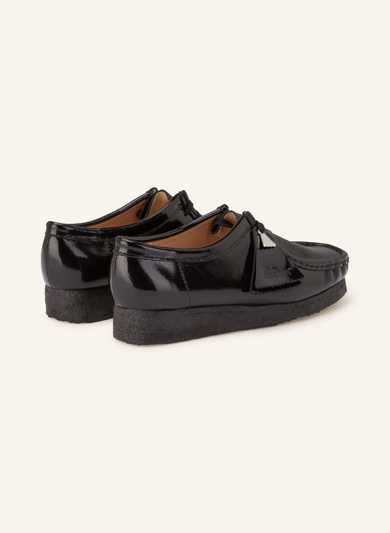 Clarks ORIGINALS Loafer WALLABEE: SCHWARZ