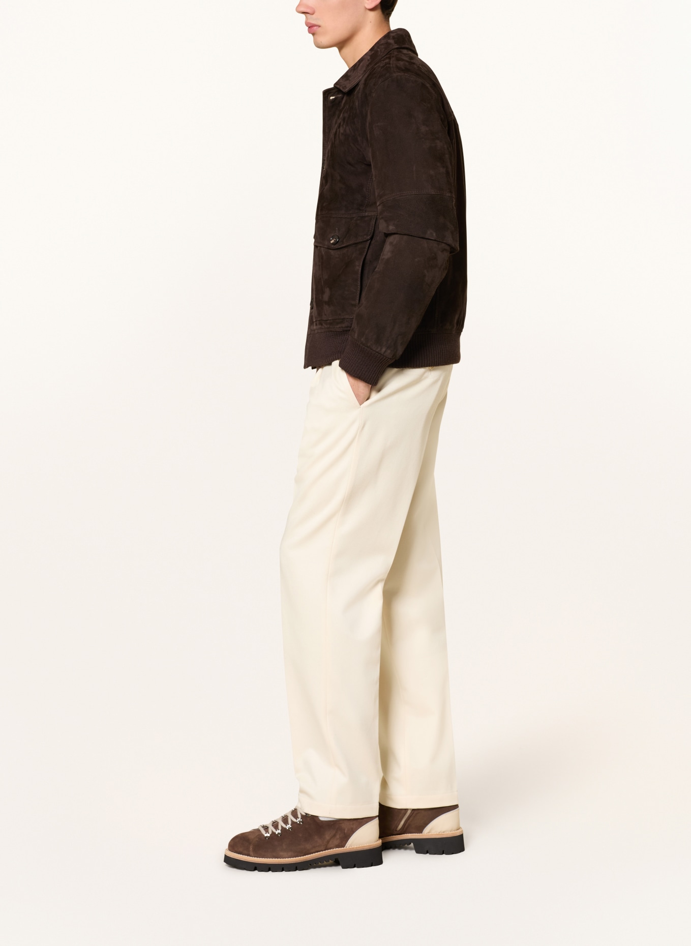 windsor. Hose FASO Modern Fit: ECRU