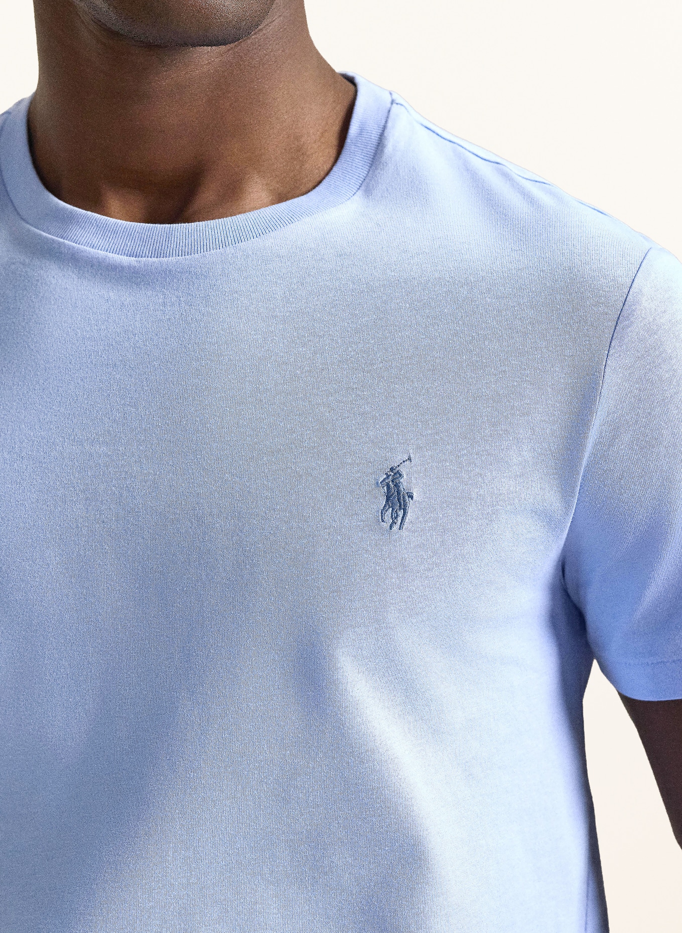 POLO RALPH LAUREN Tričko: TMAVĚ MODRÁ / MODRÁ