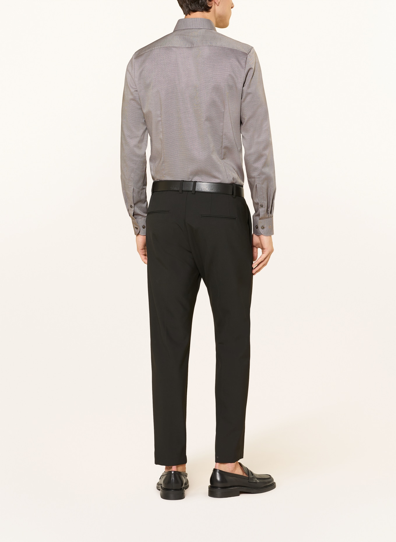 OLYMP Hemd Level Five body fit: GRAU