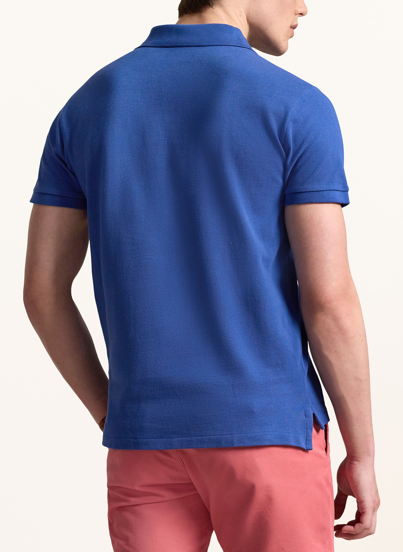 POLO RALPH LAUREN Piqué-Poloshirt Custom Slim Fit: BLAU