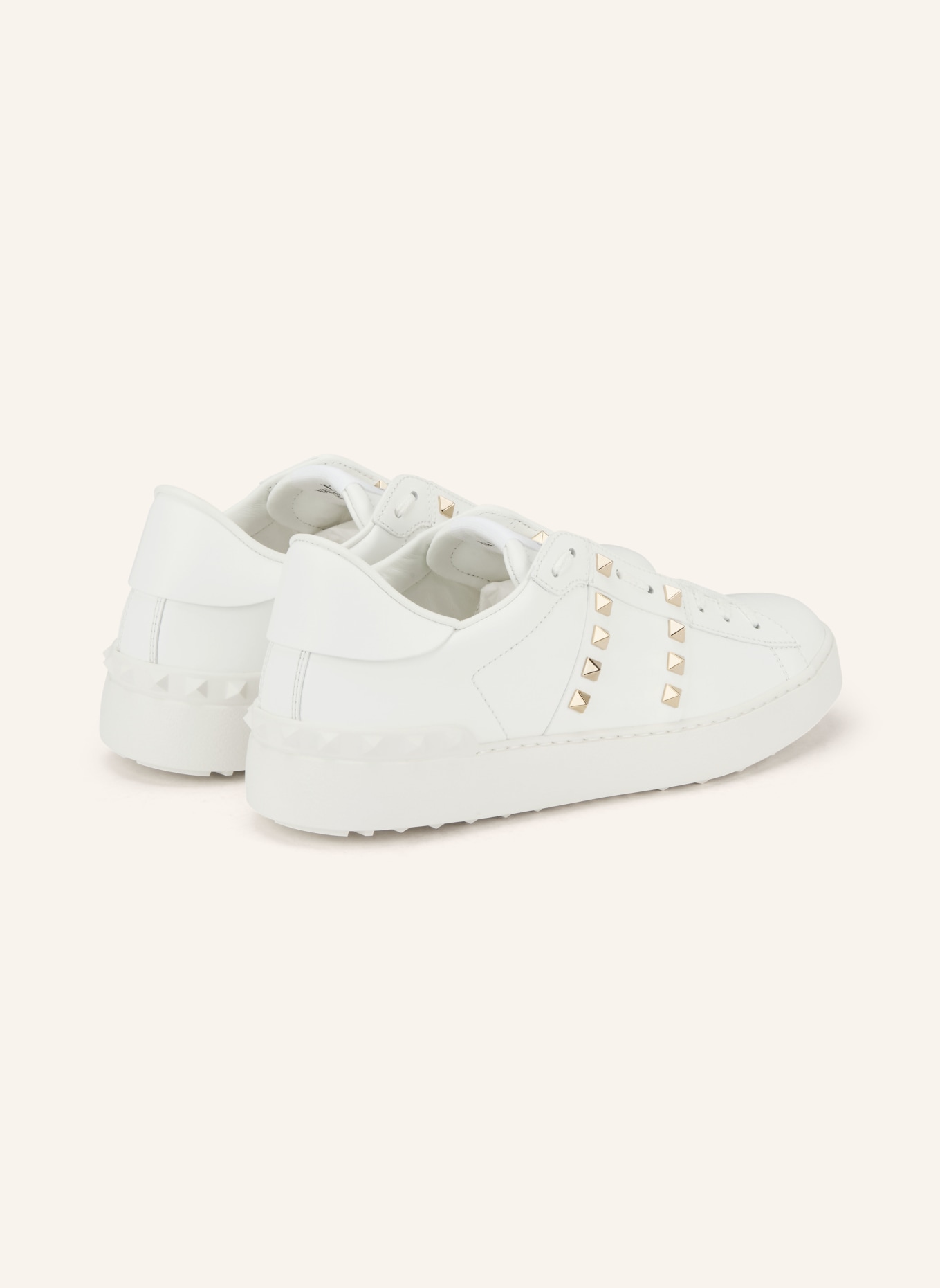 VALENTINO GARAVANI Sneaker ROCKSTUD UNTITLED mit Nieten: WEISS