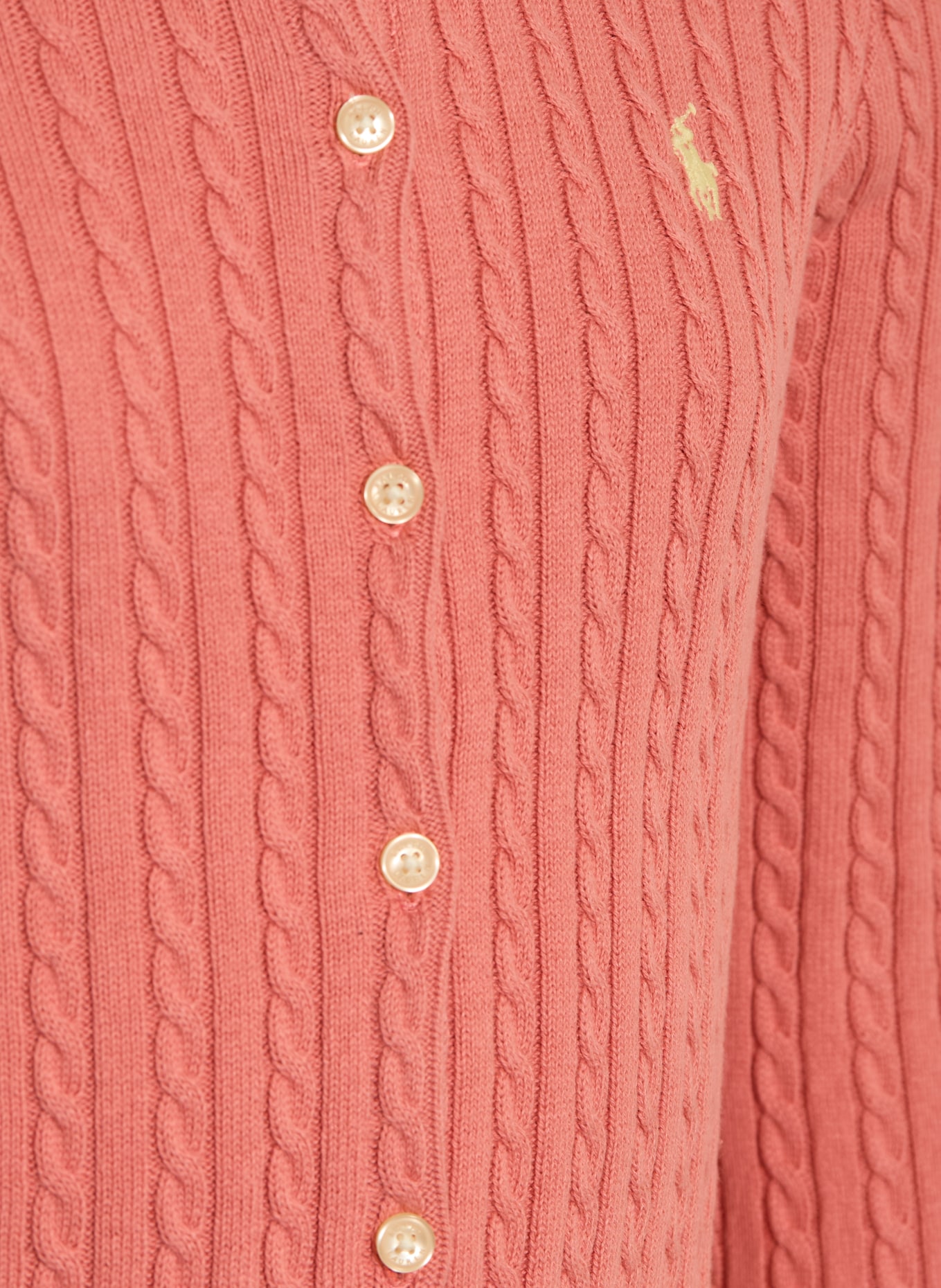 POLO RALPH LAUREN Pletený kabátek: LOSOSOVÁ