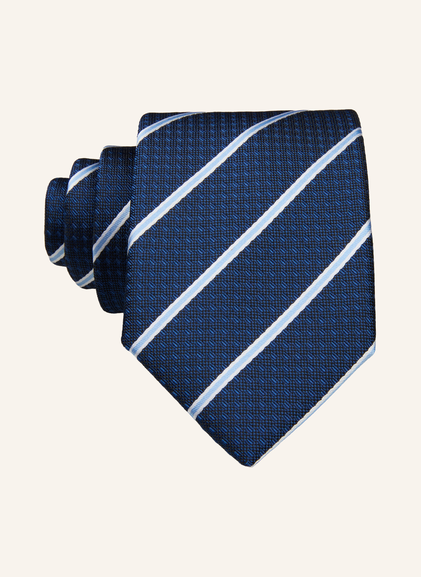 G.O.L. FINEST COLLECTION Krawatte: DUNKELBLAU / HELLBLAU / WEISS