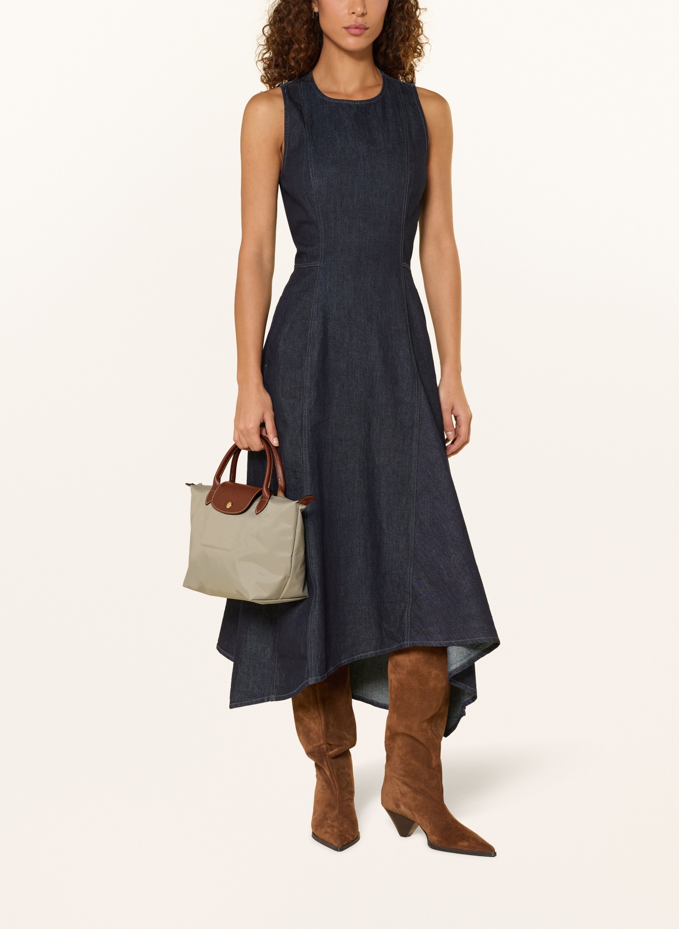 LONGCHAMP Handtasche LE PLIAGE S: TAUPE / BRAUN