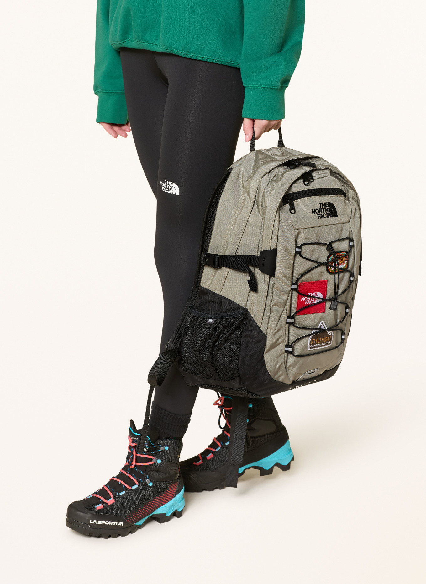 THE NORTH FACE Rucksack BOREALIS CLASSIC 29 l mit Laptop-Fach: HELLGRAU / SCHWARZ