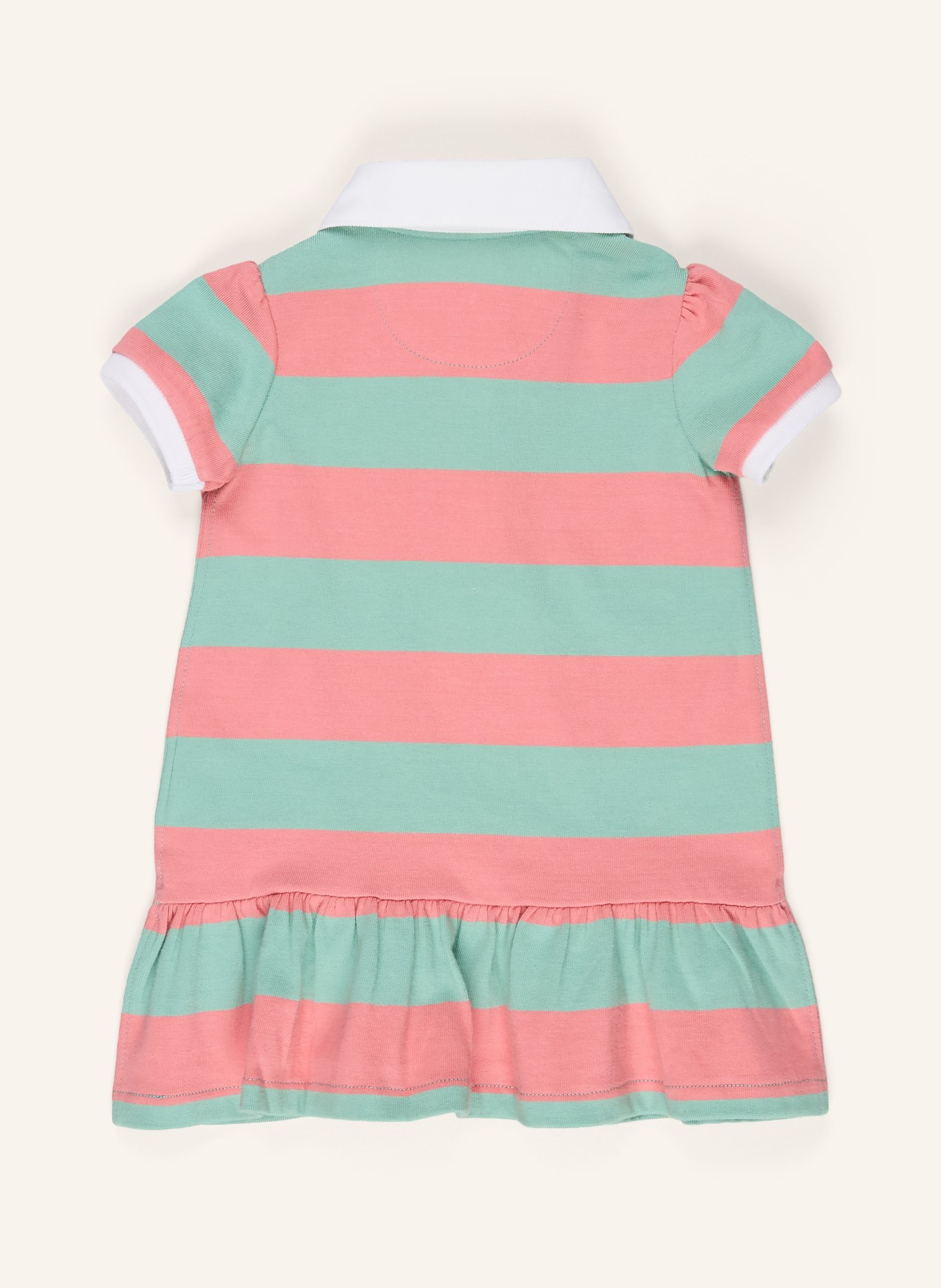 POLO RALPH LAUREN Zestaw: Sukienka polo i spodnie: RÓŻOWY / MIĘTOWY / BIAŁY