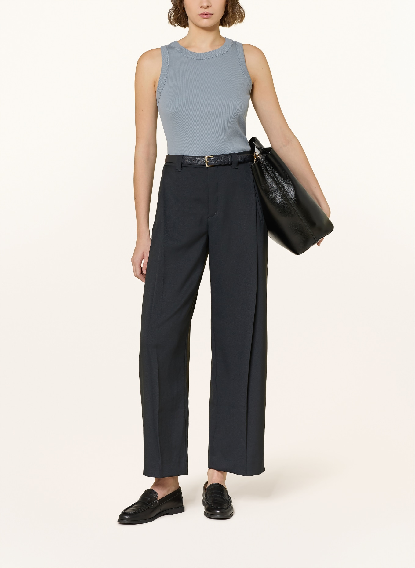 DRYKORN Top OLINA: BLAUGRAU