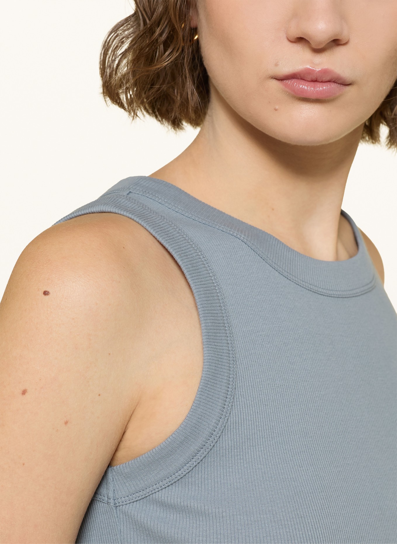 DRYKORN Top OLINA: BLAUGRAU