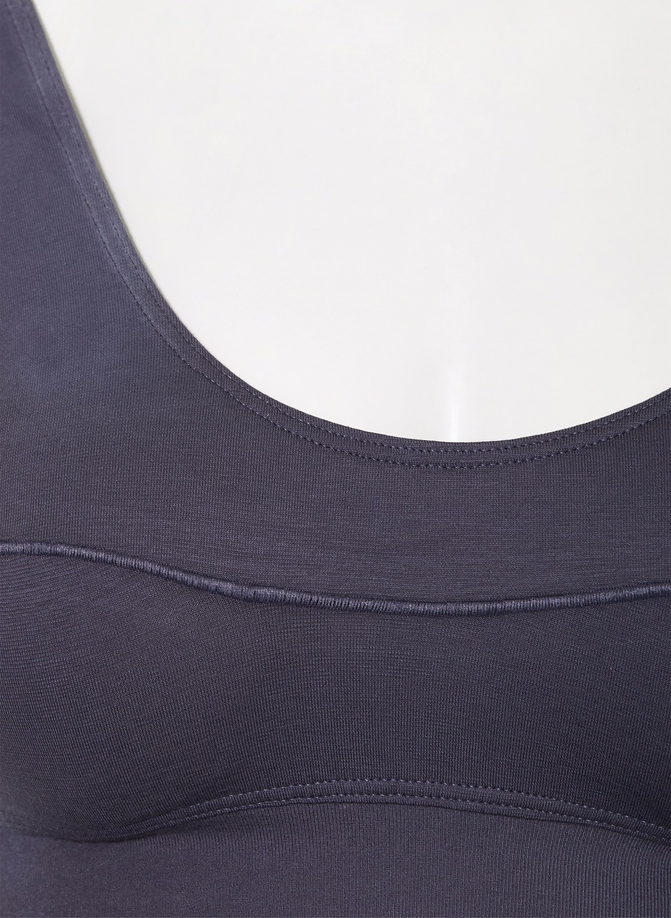 CALIDA Podprsenka Bustier ELASTIC: TMAVĚ ŠEDÁ