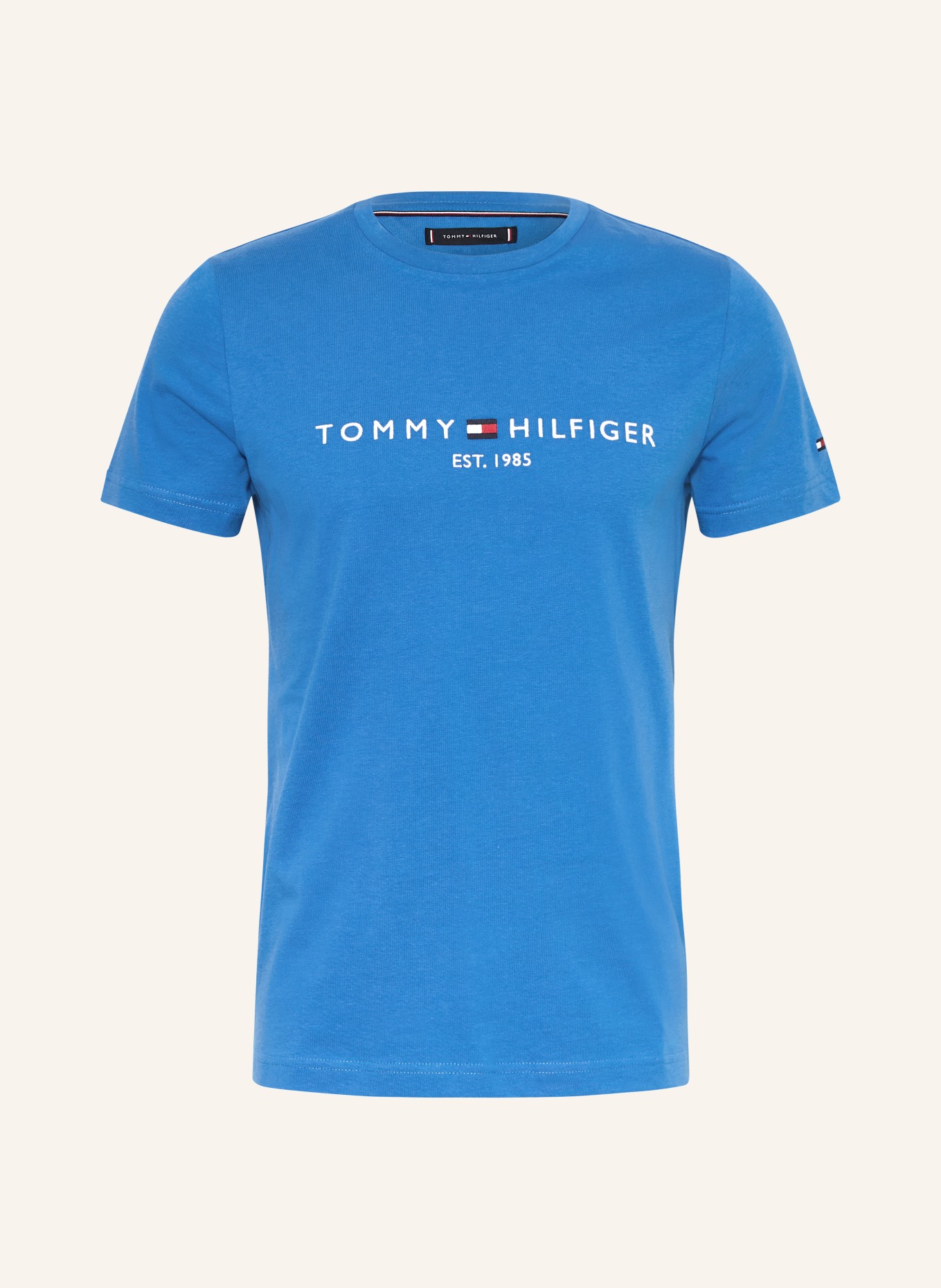 TOMMY HILFIGER T-Shirt: BLAU