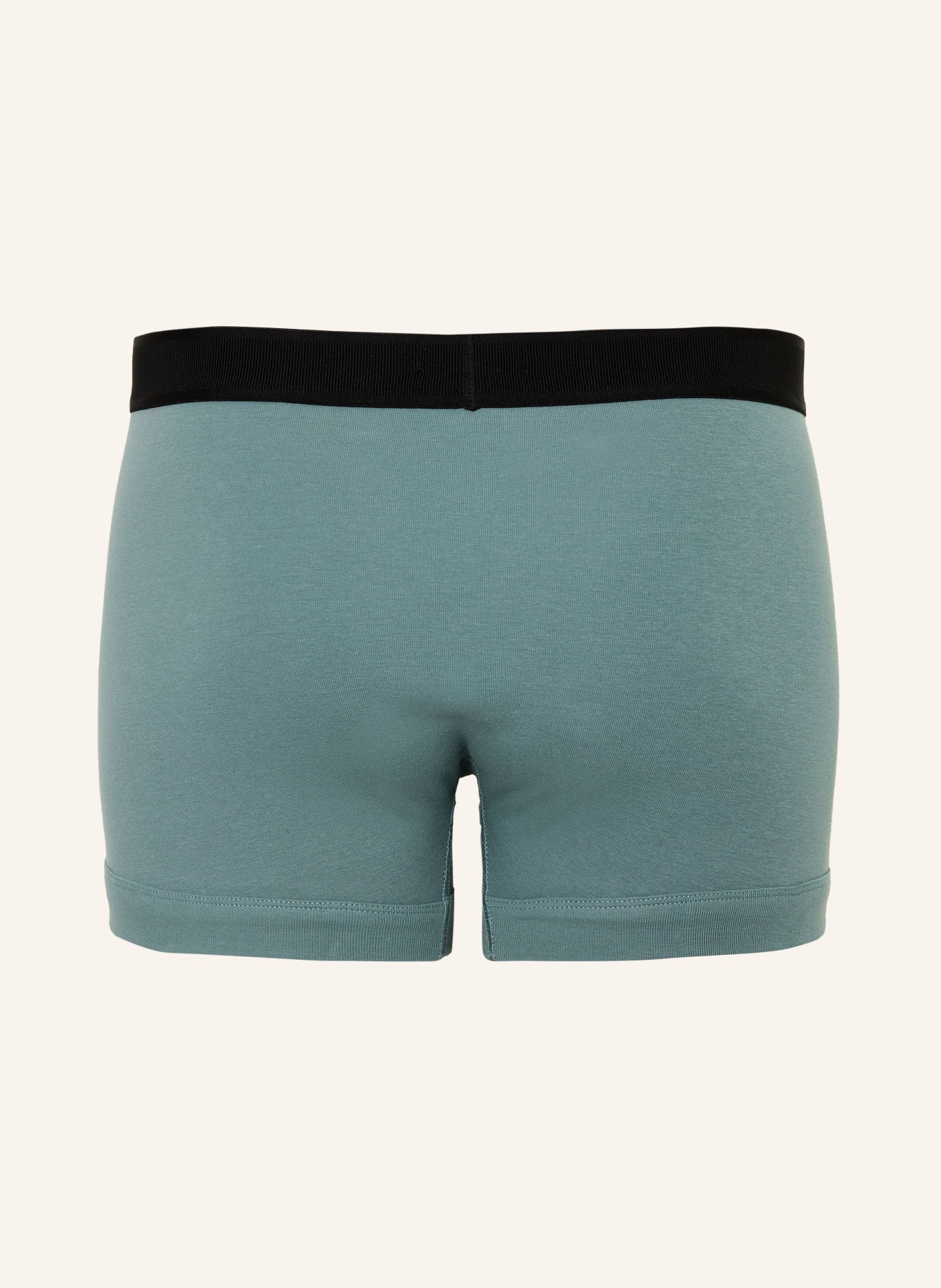 TOM FORD 2er-Pack Boxershorts: PETROL / WEISS