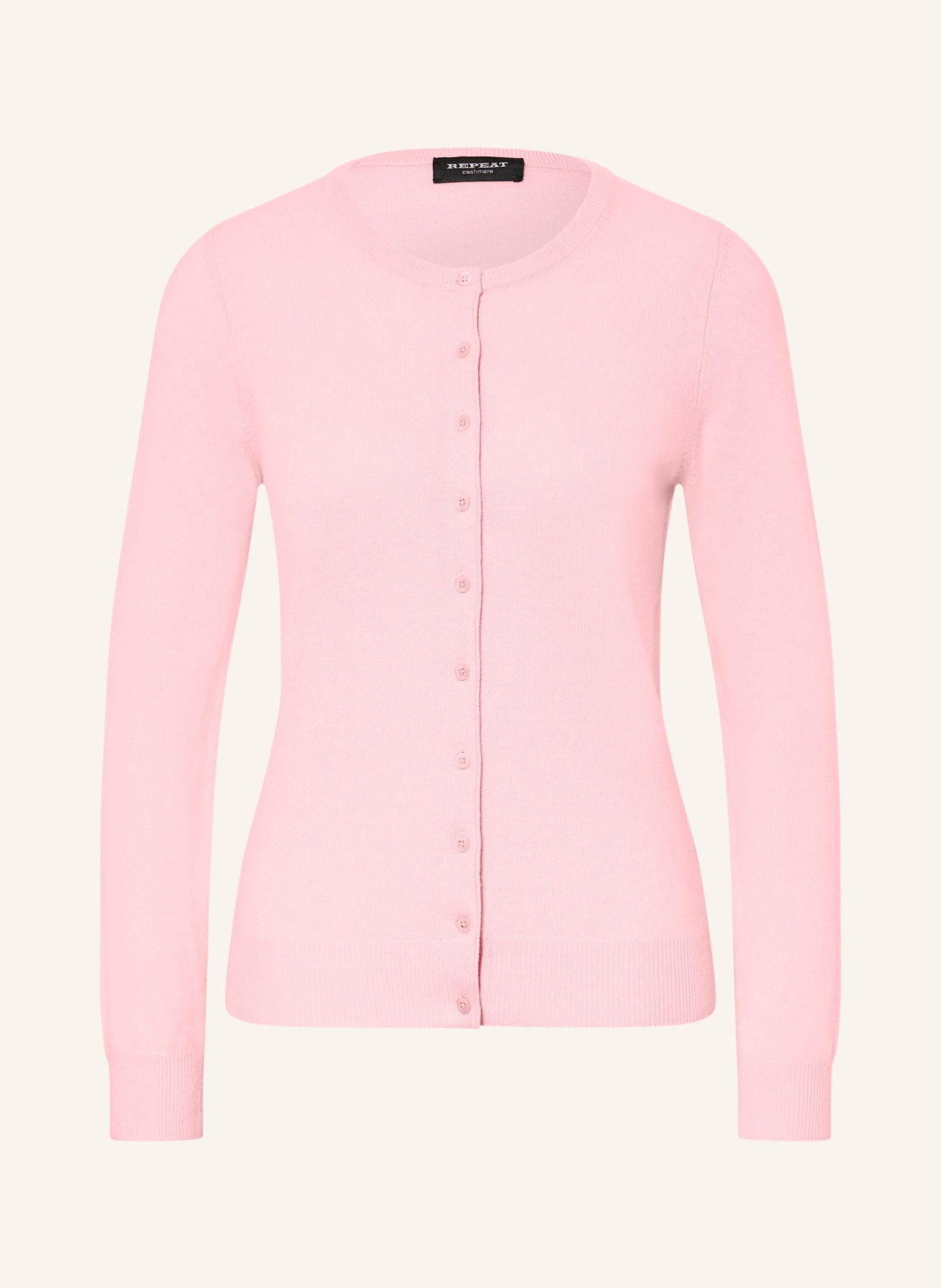 REPEAT Strickjacke aus Cashmere: ROSA