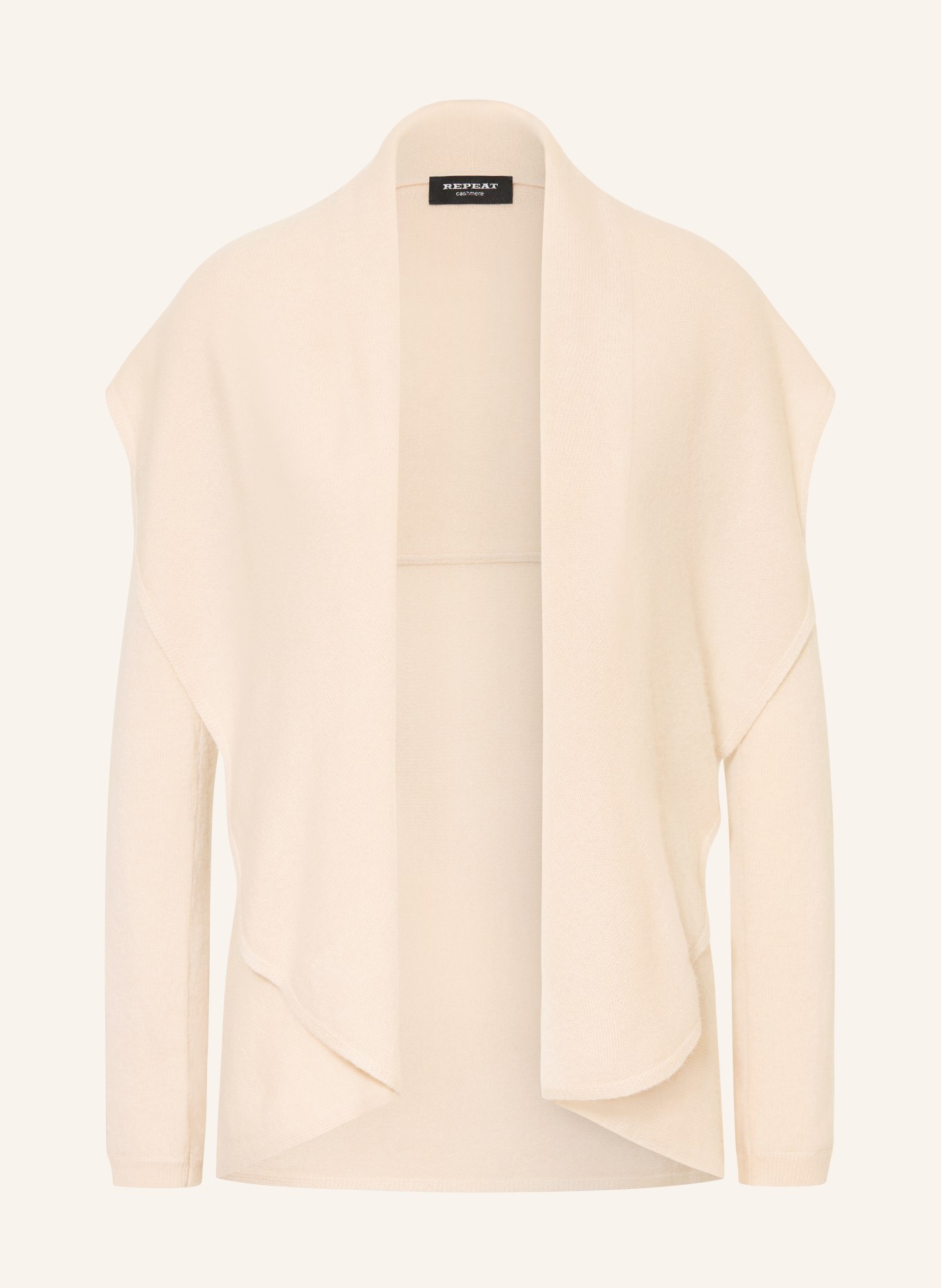 REPEAT Strickhülle aus Cashmere: BEIGE