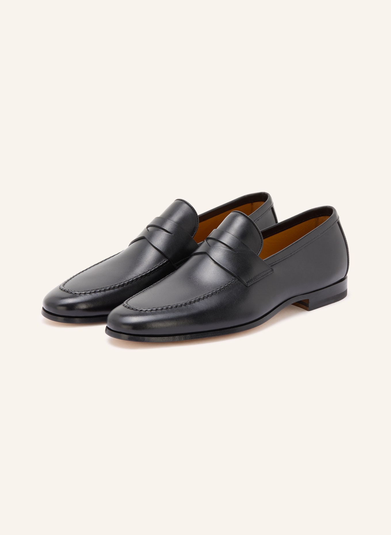 MAGNANNI Penny-Loafer: SCHWARZ
