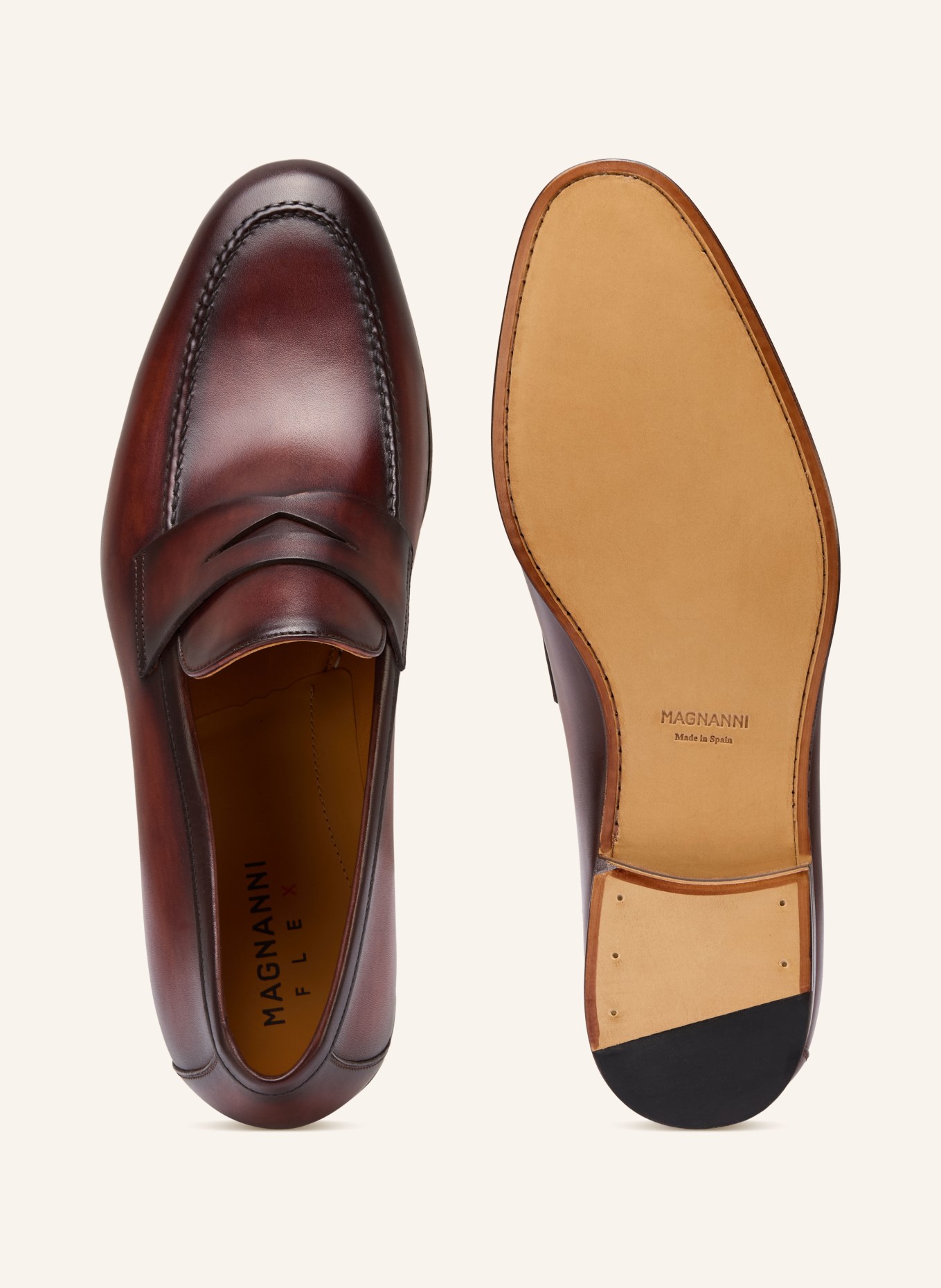 MAGNANNI Penny-Loafer: DUNKELBRAUN