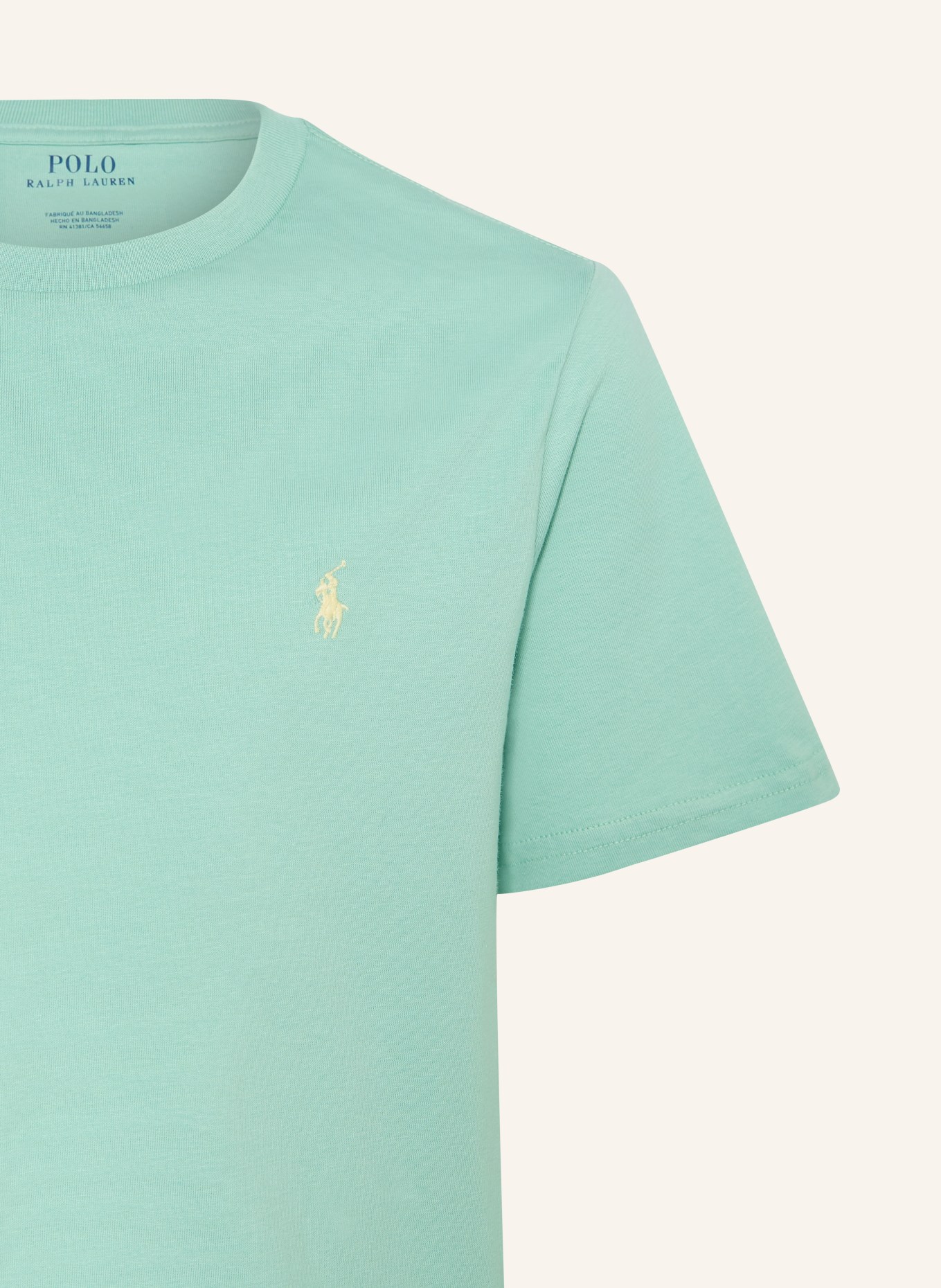 POLO RALPH LAUREN T-shirt: MIĘTOWY
