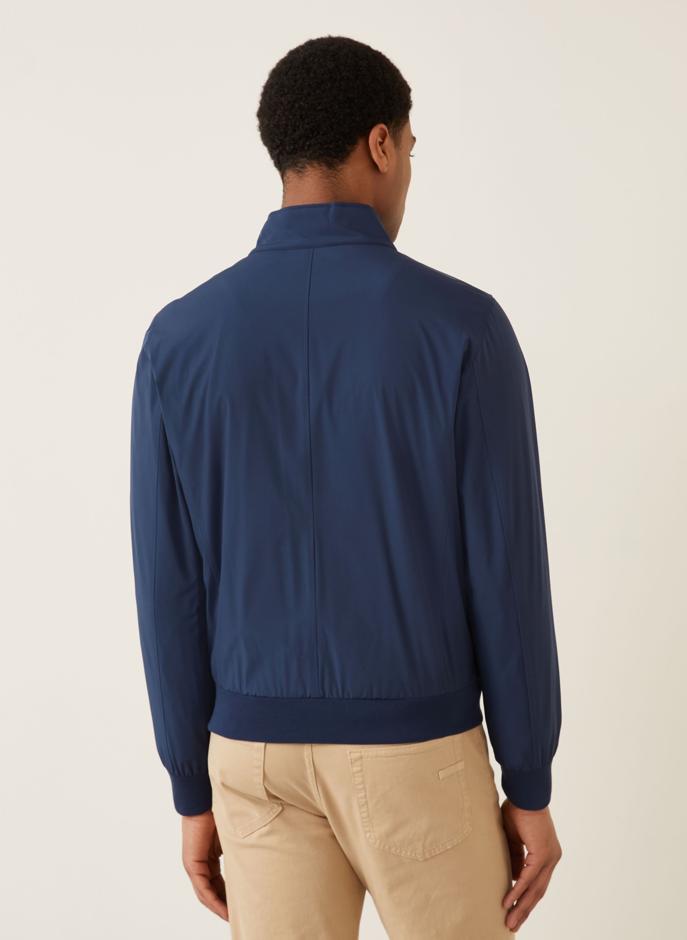 MOORER Blouson ALBERTI: DUNKELBLAU