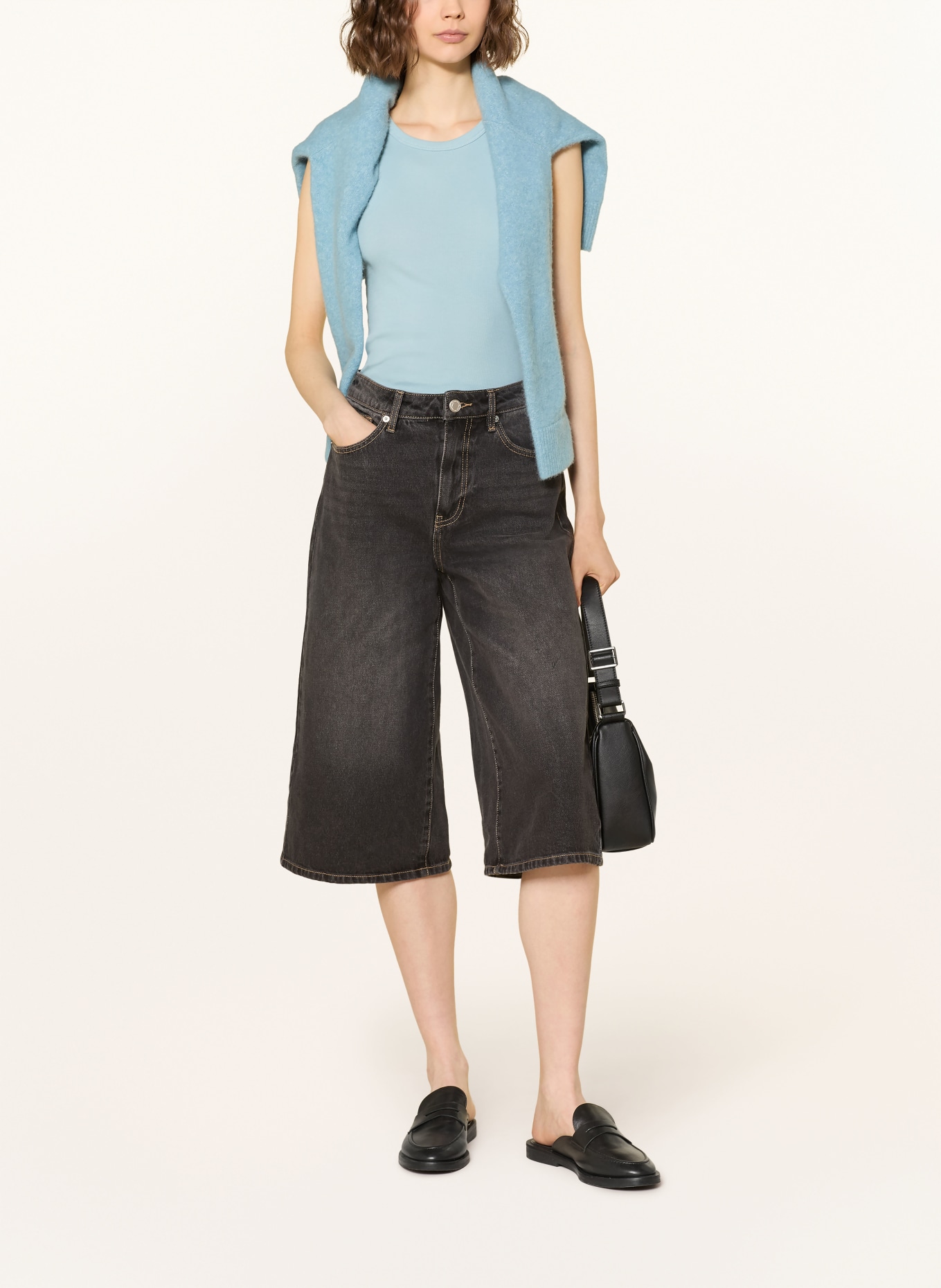 SAMSØE  SAMSØE Top ALEXO: HELLBLAU