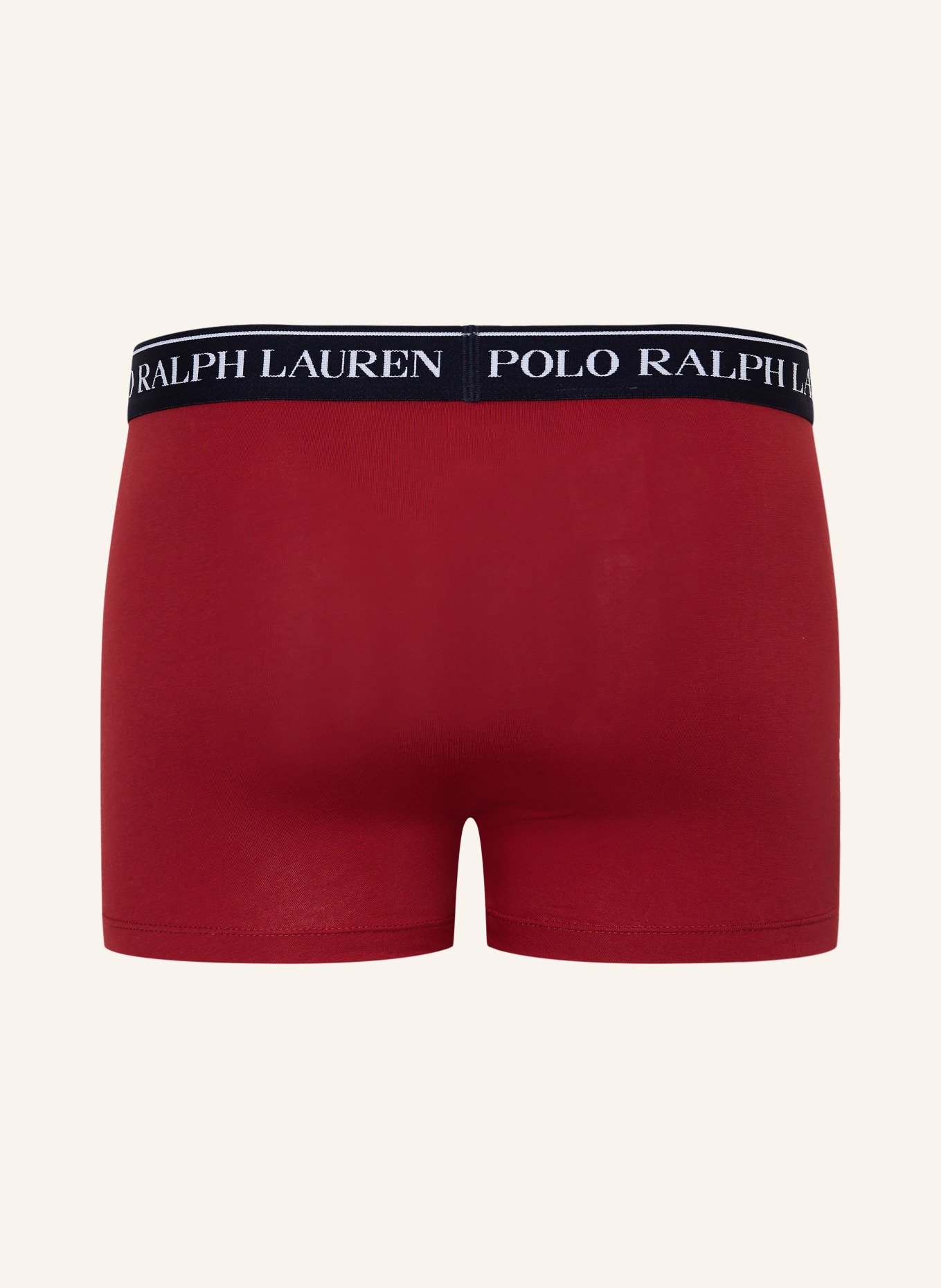 POLO RALPH LAUREN 3-pack boxershorts: DONKERBLAUW / DONKERROOD / OLIJF