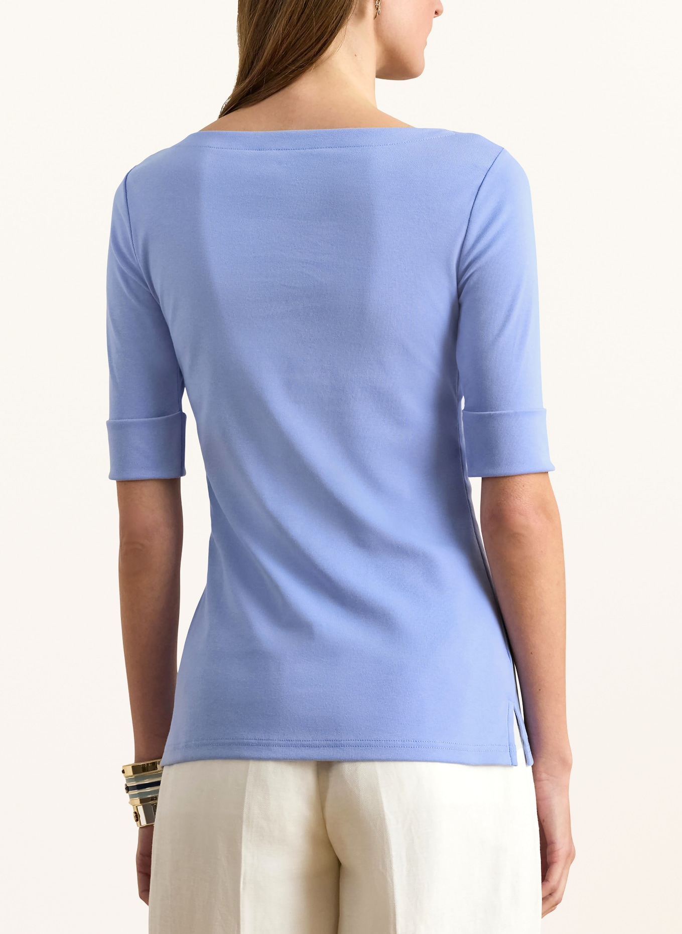 LAUREN RALPH LAUREN T-shirt JUDY: LIGHT BLUE