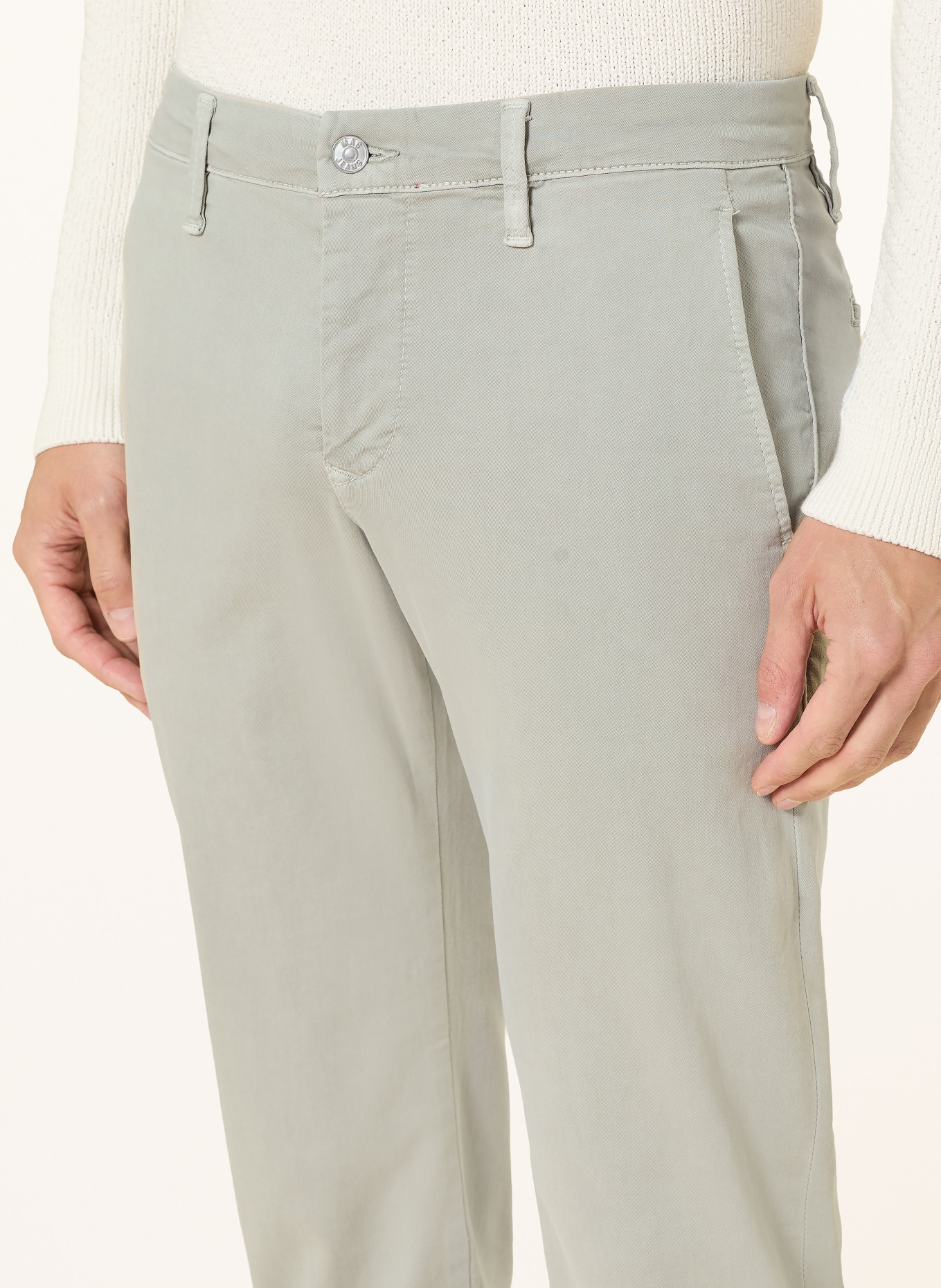 MAC Chino DRIVER Modern Fit: HELLGRAU