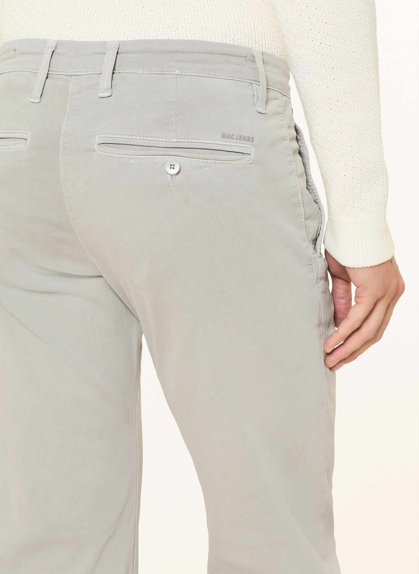 MAC Chino DRIVER Modern Fit: HELLGRAU