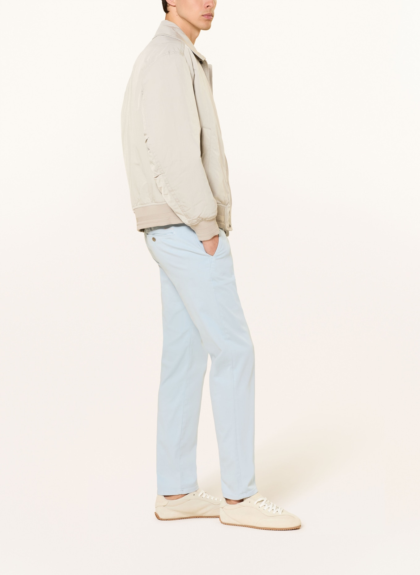 MAC Chino DRIVER Modern Fit: LICHTBLAUW