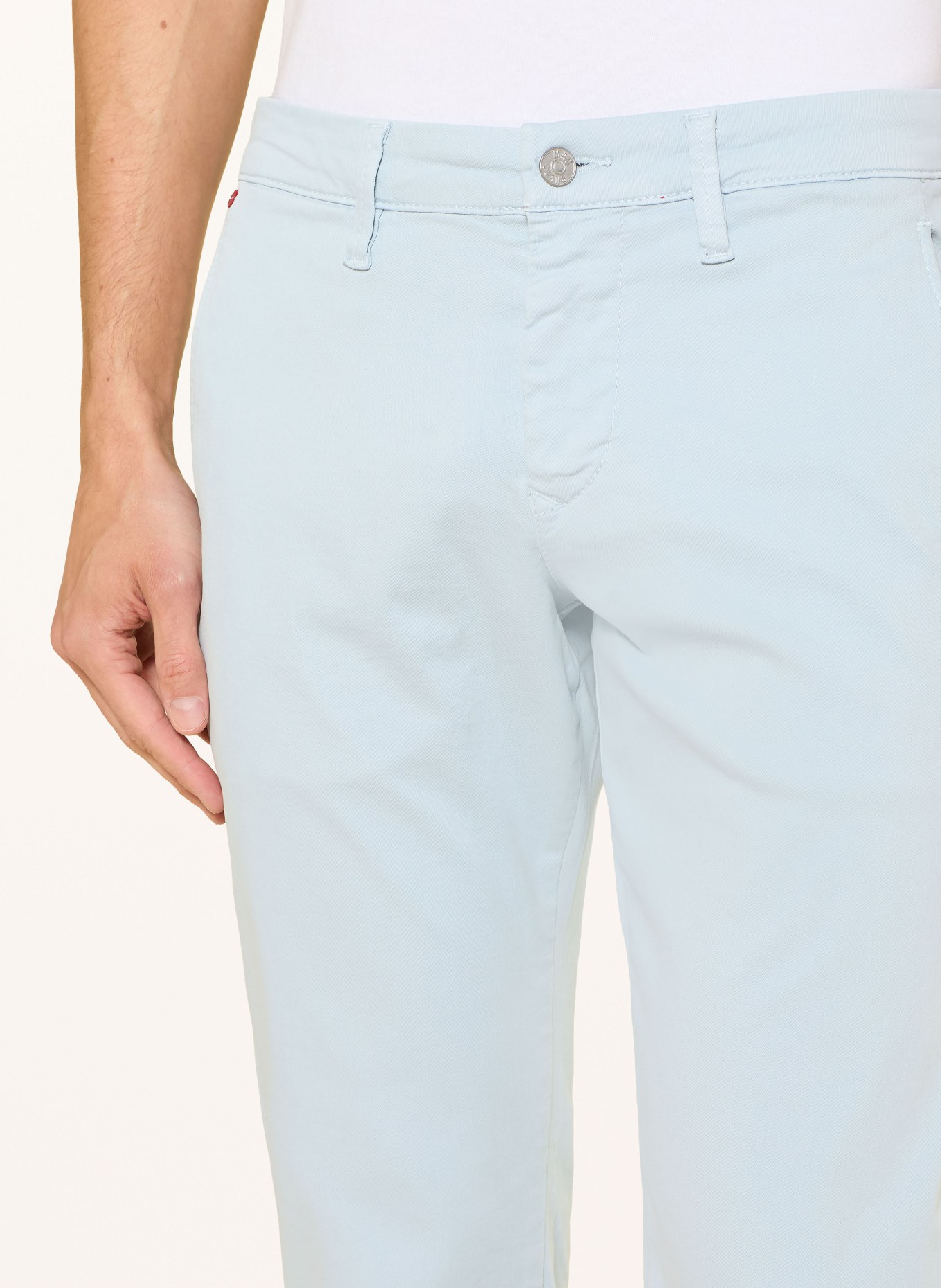 MAC Chino DRIVER Modern Fit: LICHTBLAUW