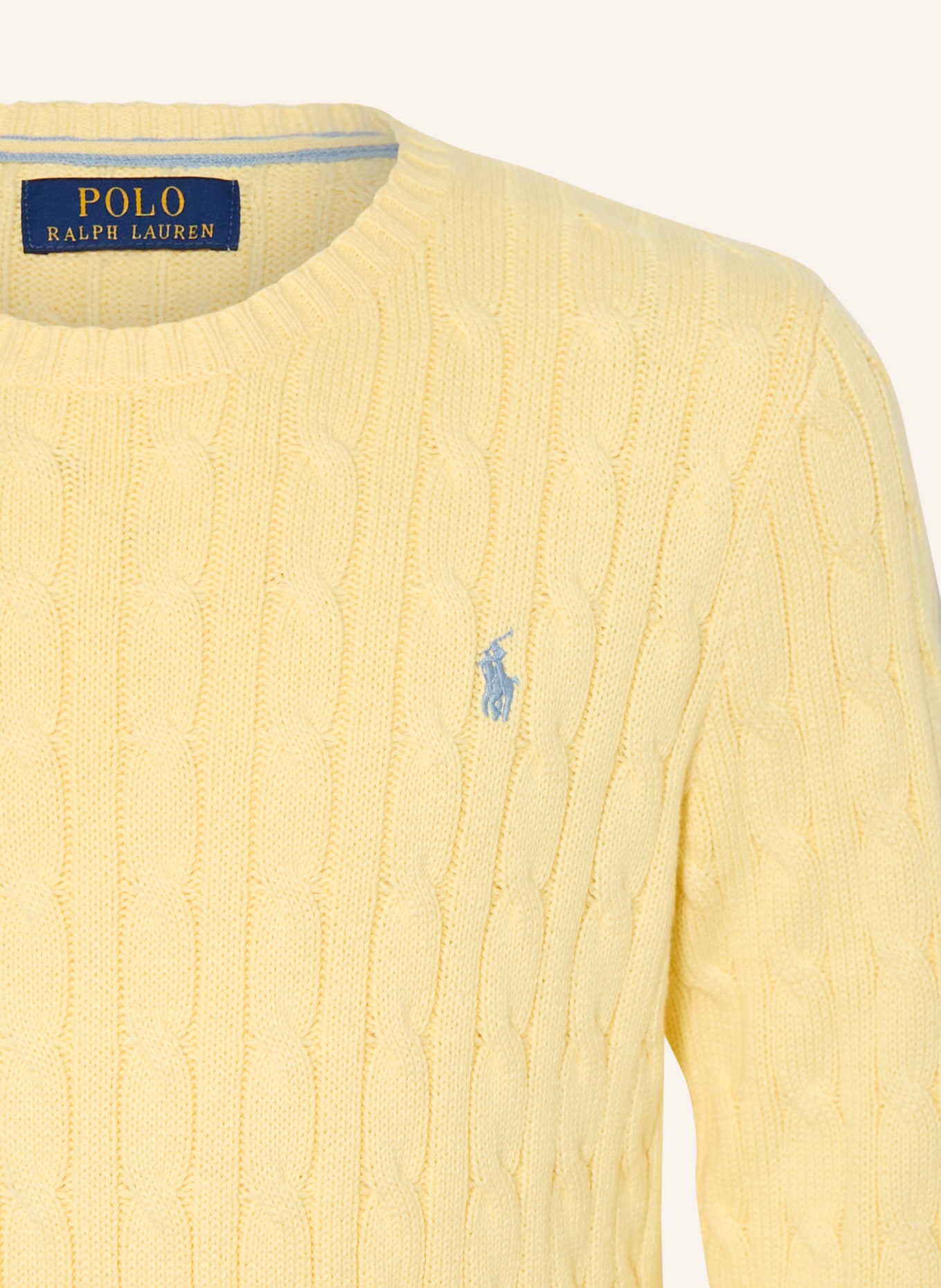 POLO RALPH LAUREN Sweter: ŻÓŁTY