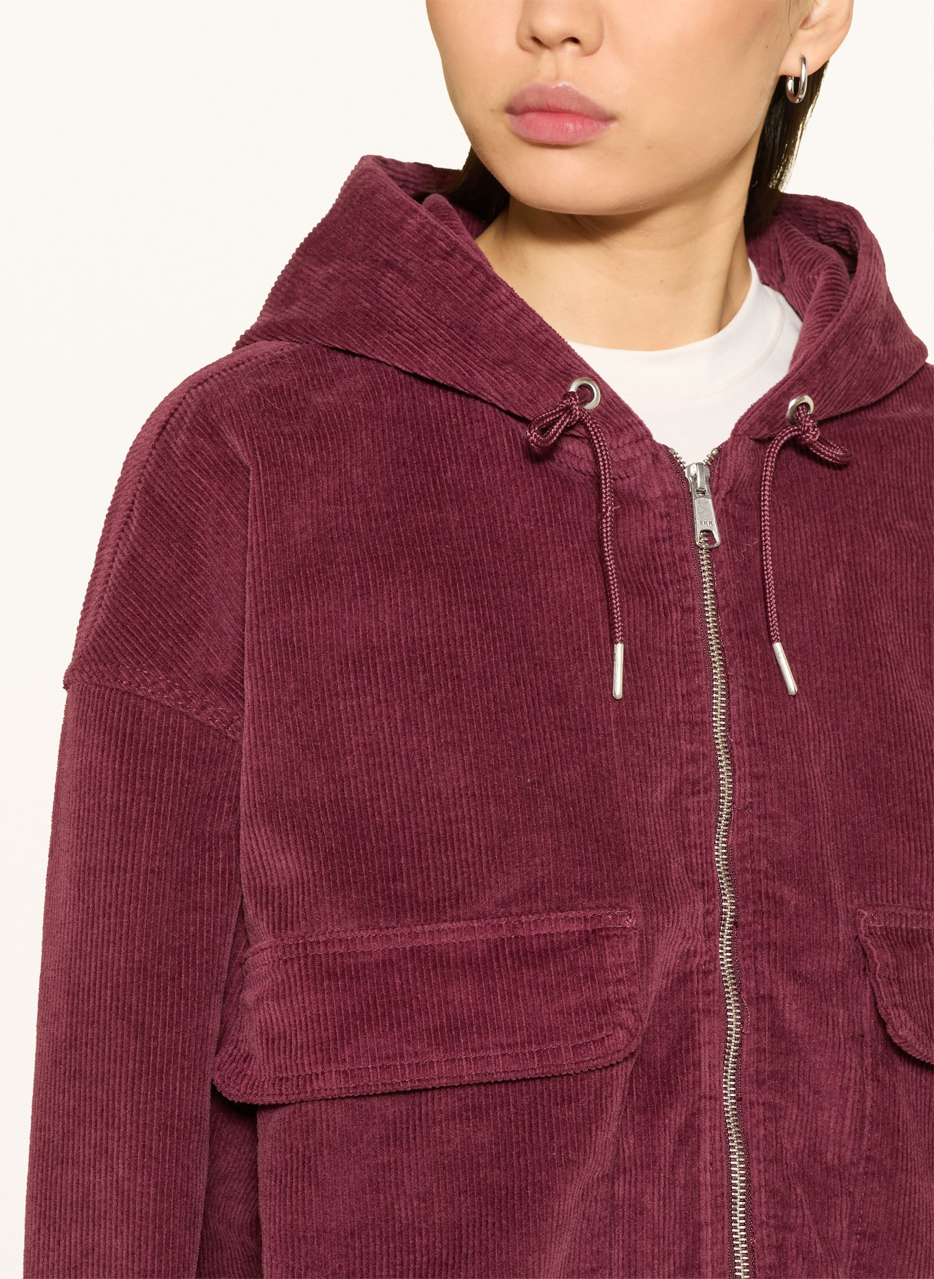 ONLY Cordjacke: DUNKELROT