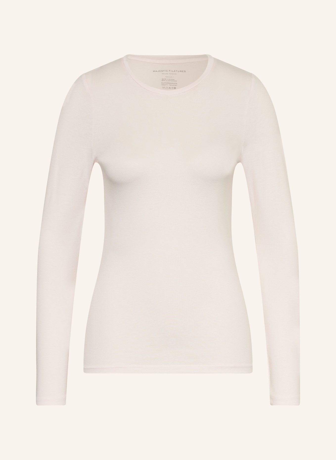 MAJESTIC FILATURES Longsleeve: HELLROSA