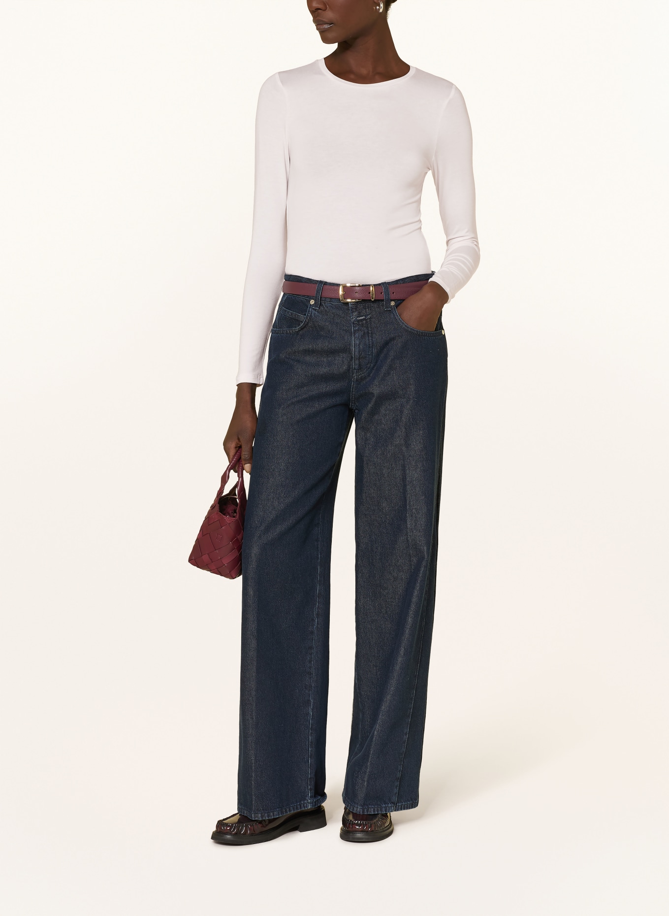 MAJESTIC FILATURES T-shirt à manches longues: ROSE CLAIR