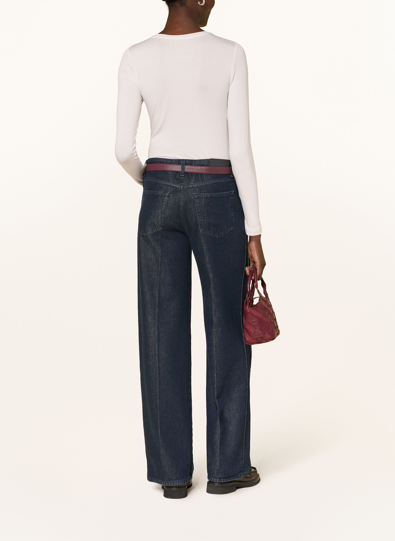 MAJESTIC FILATURES T-shirt à manches longues: ROSE CLAIR