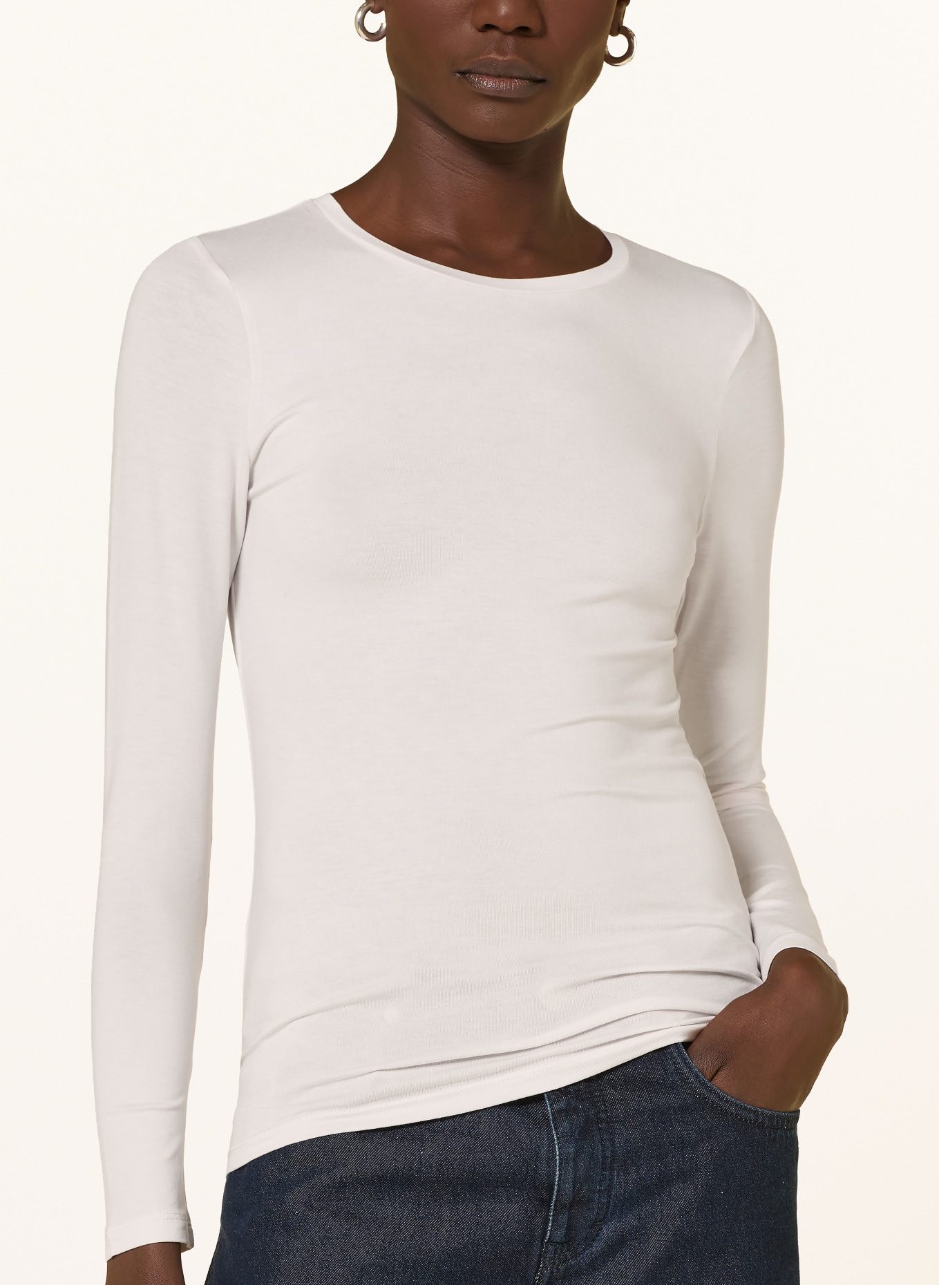 MAJESTIC FILATURES Longsleeve: HELLROSA