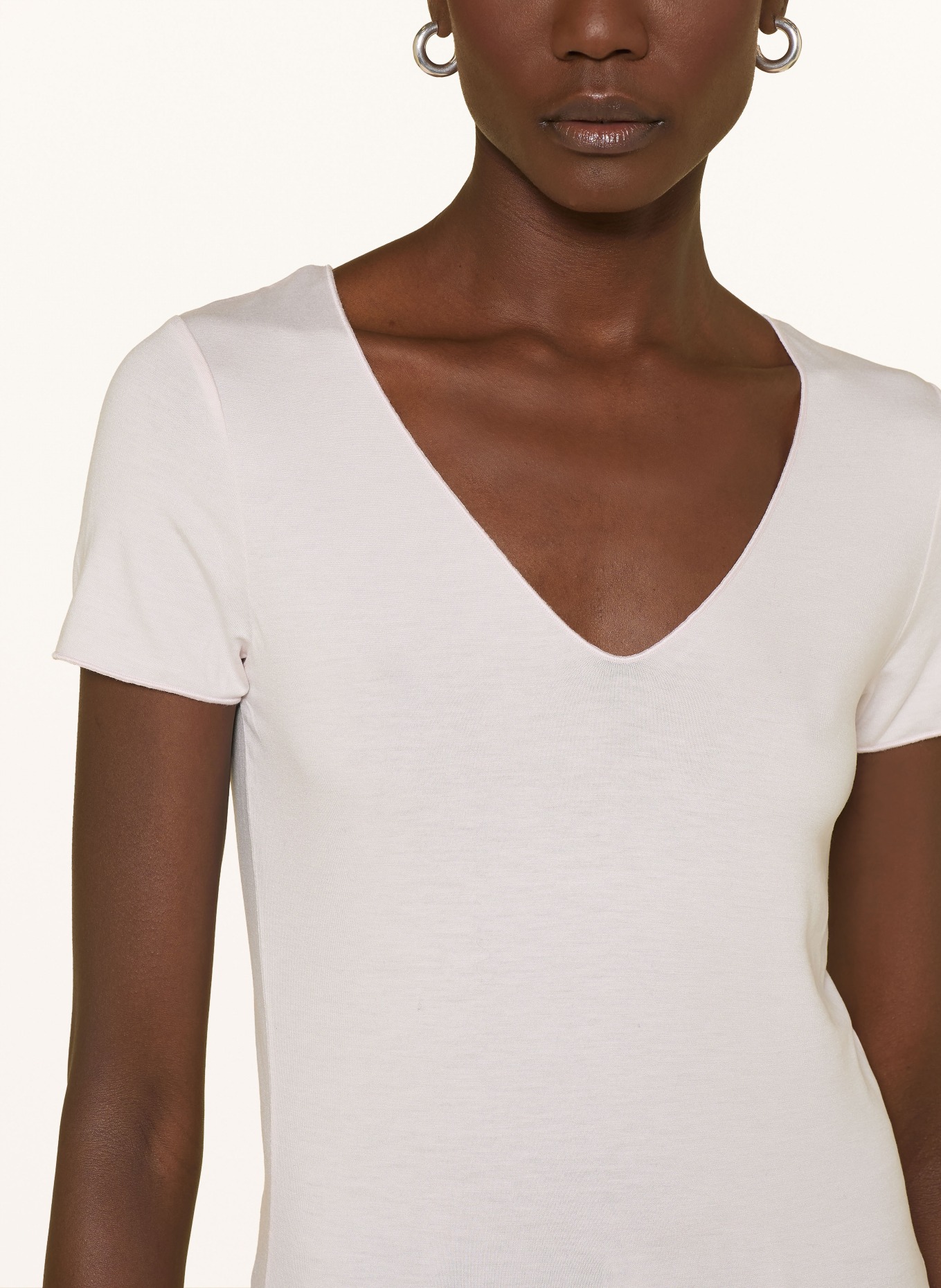 MAJESTIC FILATURES T-shirt: LIGHT PINK