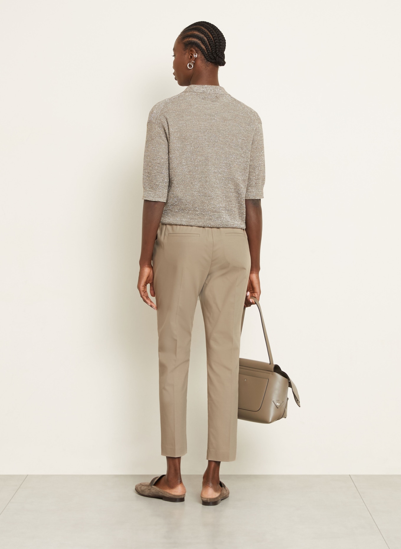 BRUNELLO CUCINELLI 7/8-Hose: BEIGE