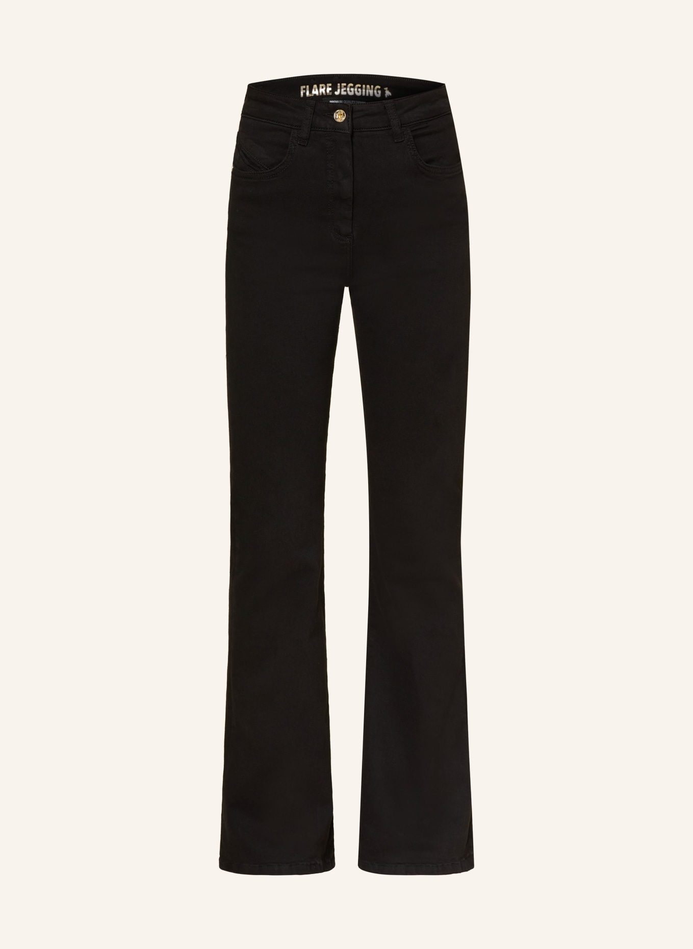 PATRIZIA PEPE Flared Jeans: K487 New Black