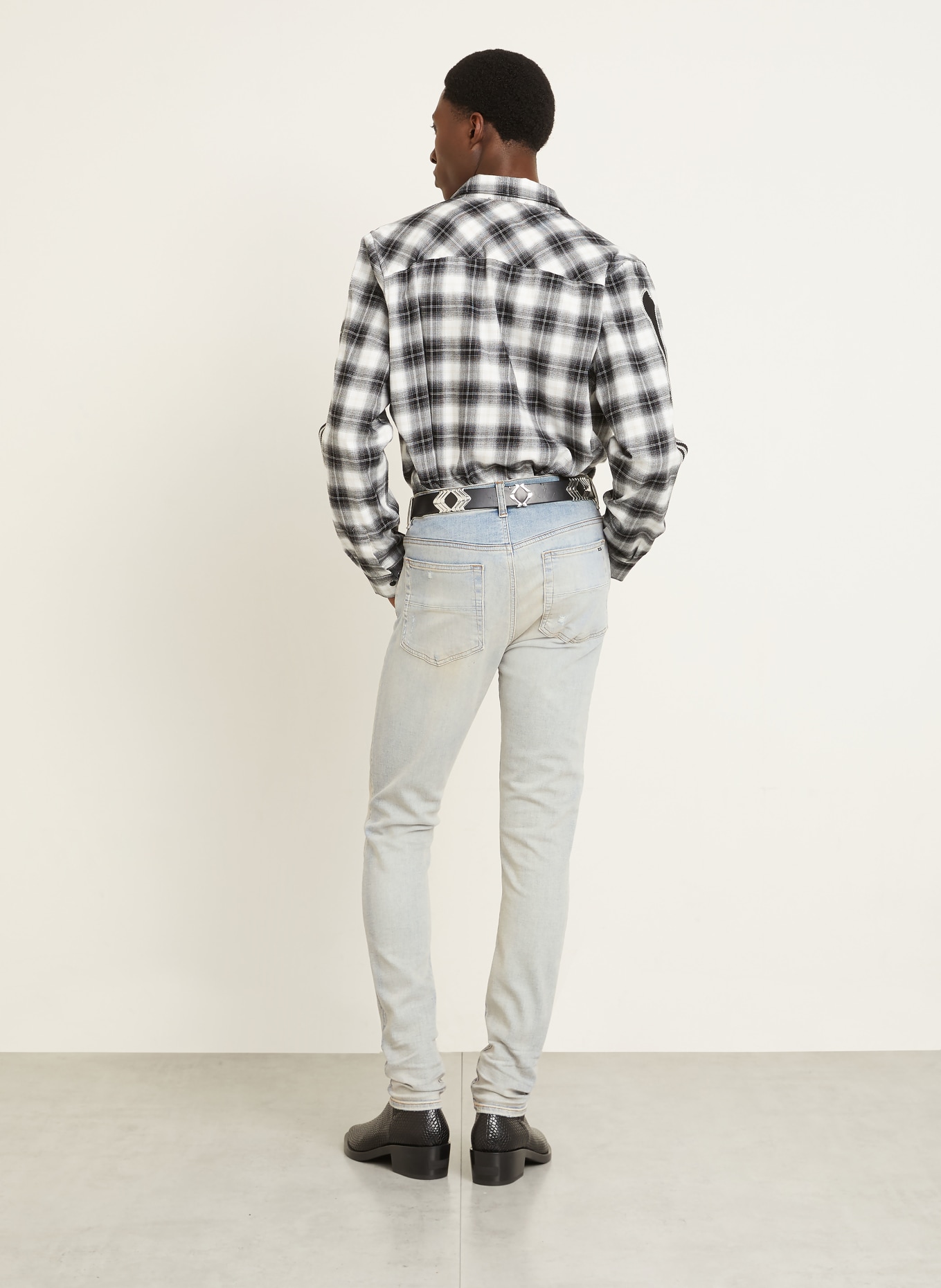 AMIRI Jeans Skinny Fit: 406 ANTIQUE INDIGO