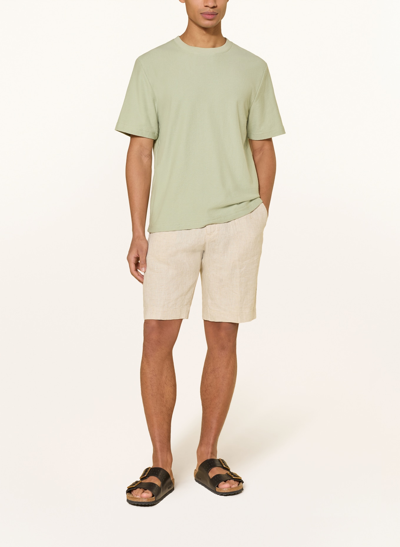 SAMSØE  SAMSØE T-shirt ODIN: LIGHT GREEN