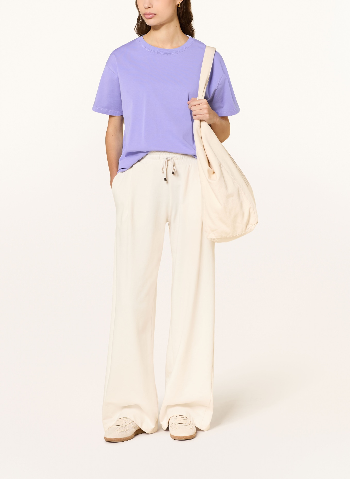 American Vintage T-shirt FIZVALLEY: JASNOFIOLETOWY