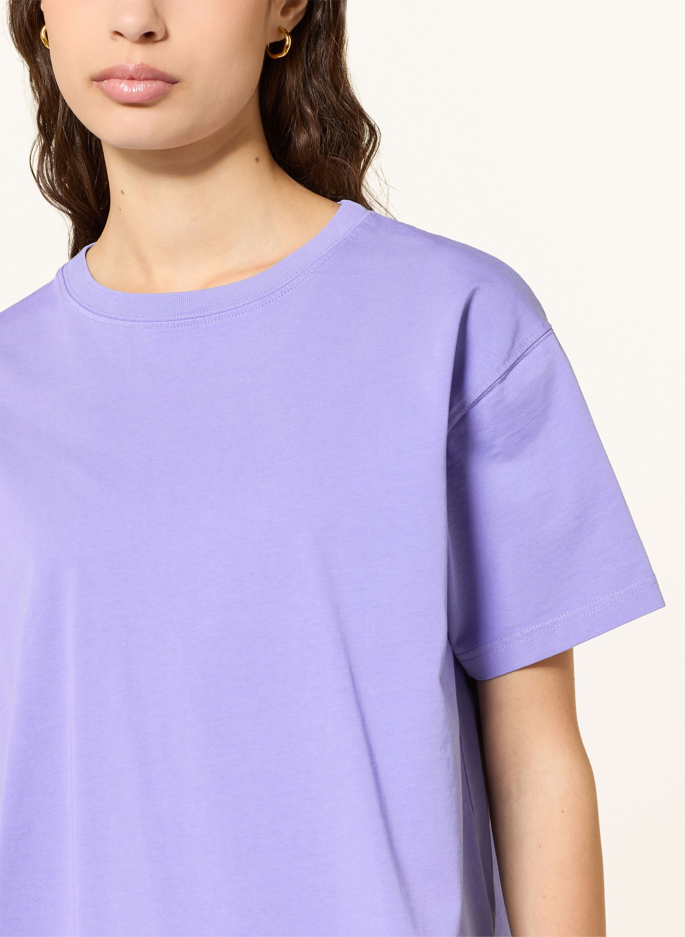 American Vintage T-shirt FIZVALLEY: JASNOFIOLETOWY