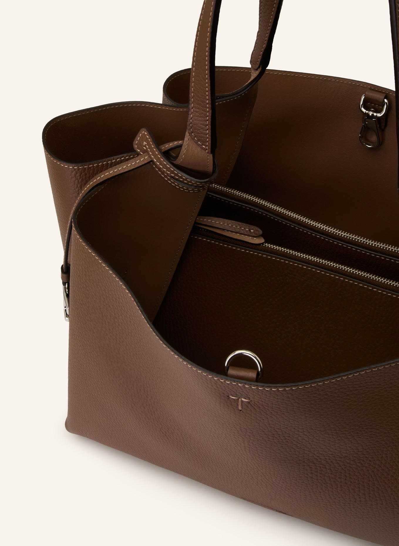 TOD'S Torba shopper: BRĄZOWY