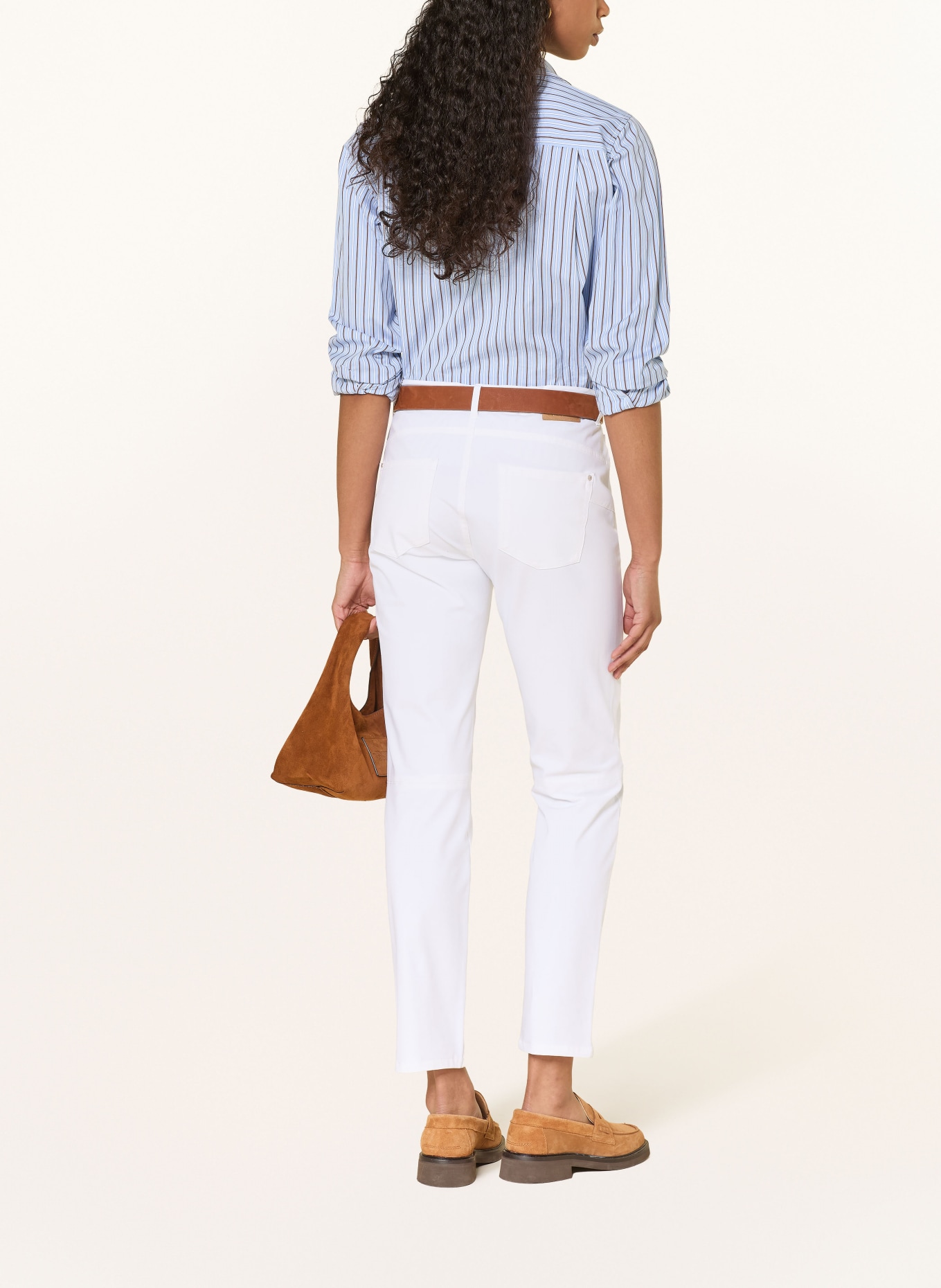 RAFFAELLO ROSSI 7/8 kalhoty SUZY: 110 WEISS