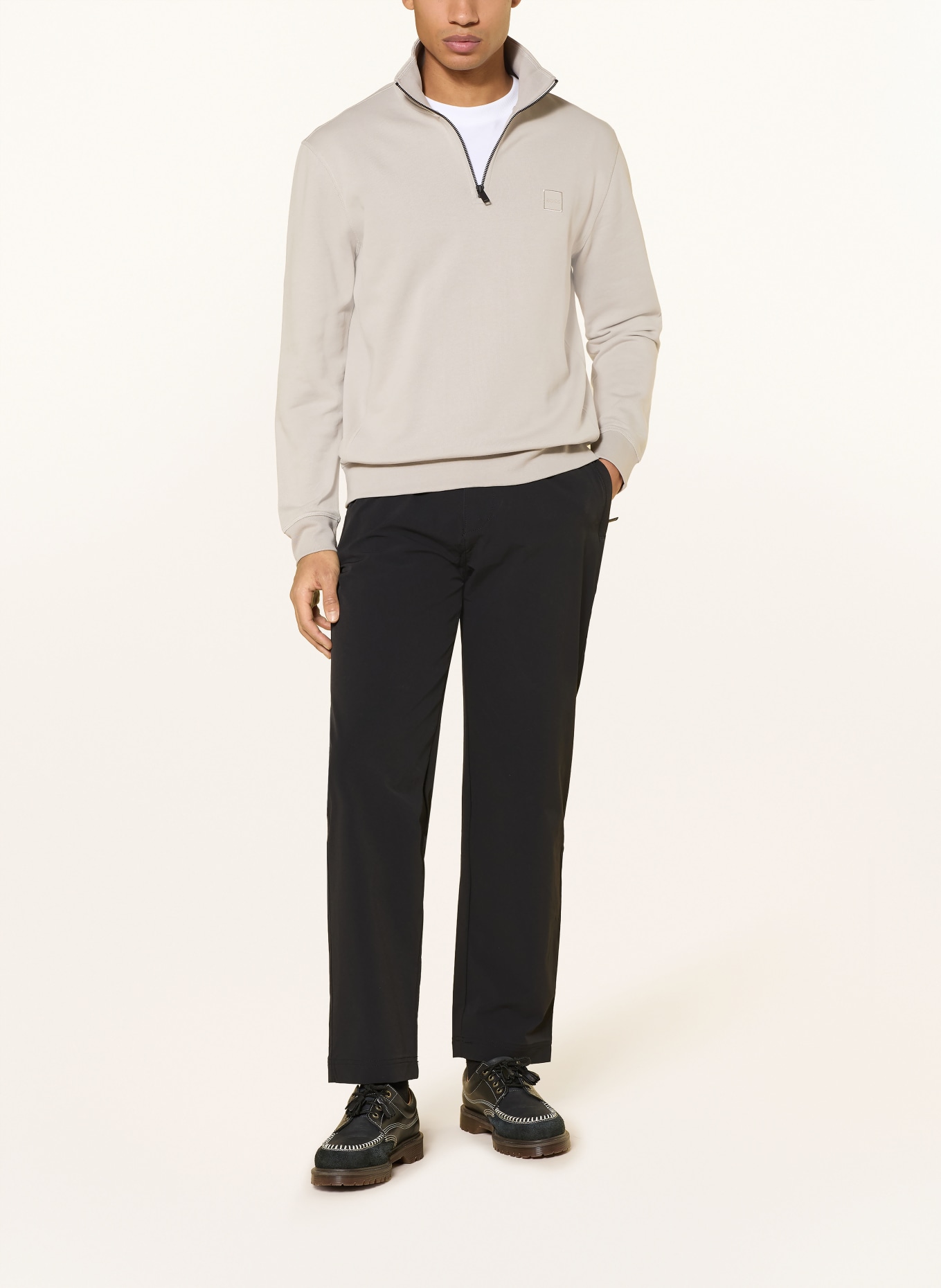 BOSS Sweat-Troyer ZETRUST: BEIGE