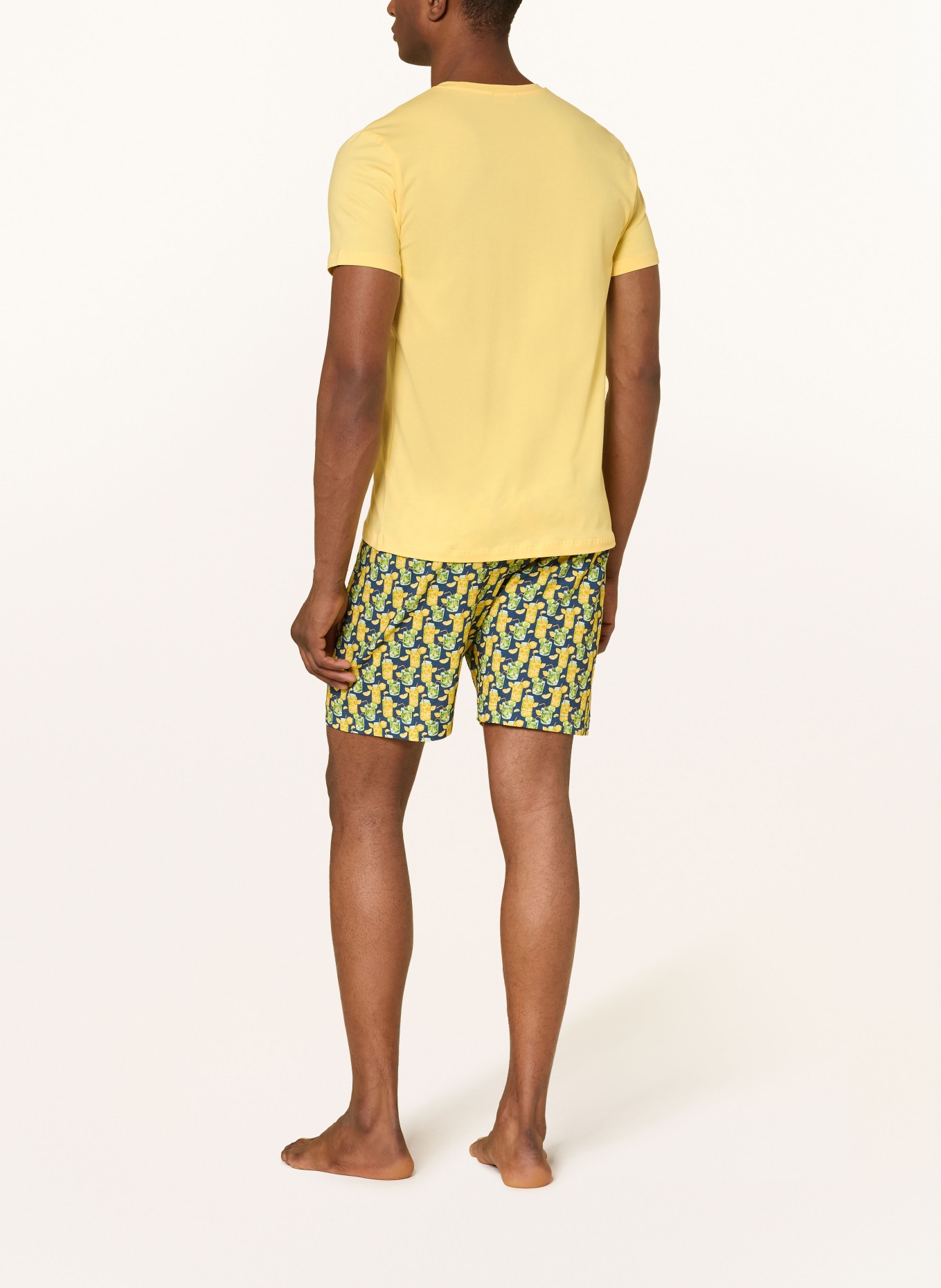 mey Schlafshirt Serie RELAX: HELLGELB