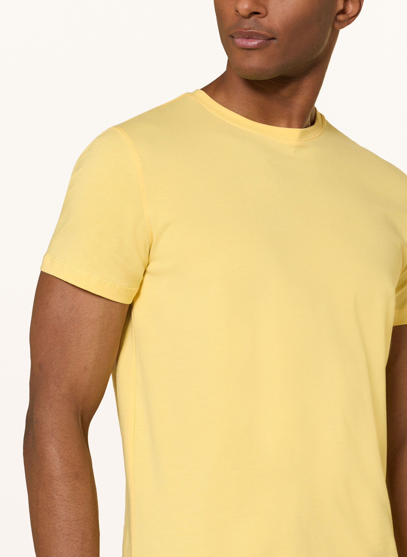 mey Schlafshirt Serie RELAX: HELLGELB