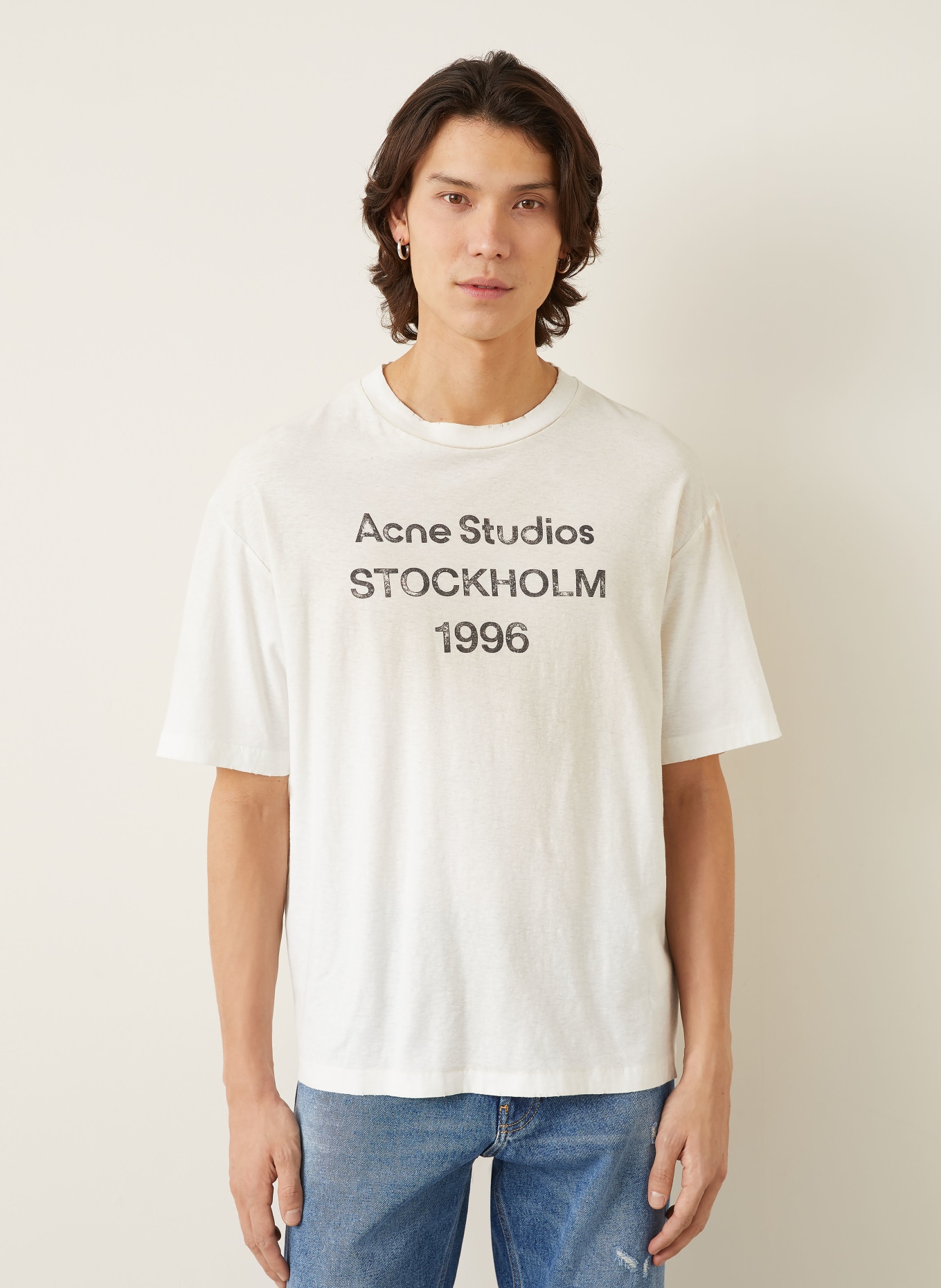 Acne Studios T-Shirt: ECRU