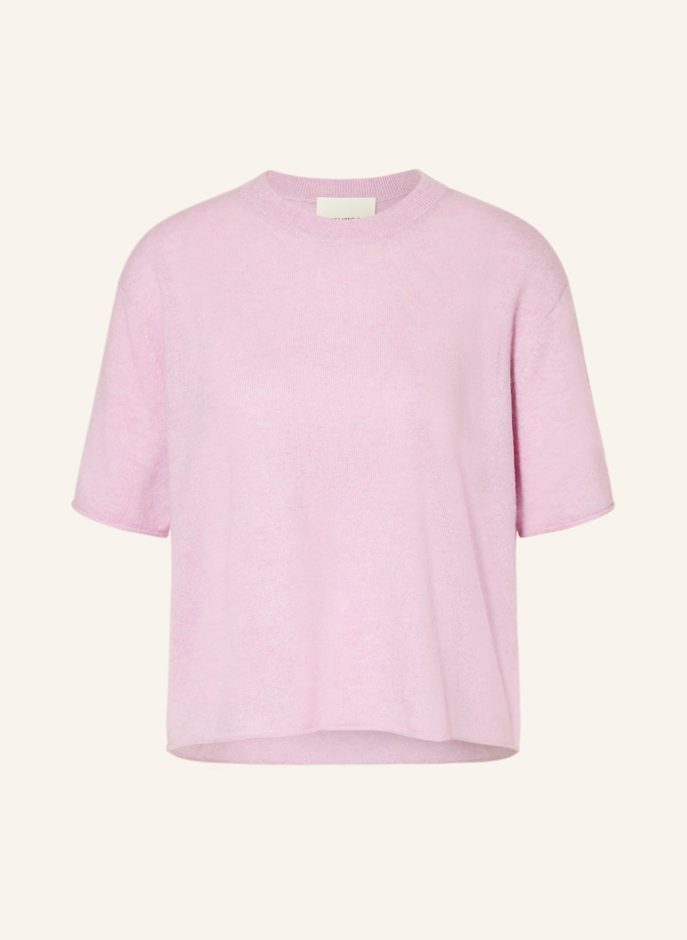 LISA YANG Strickshirt CILA aus Cashmere: ROSA